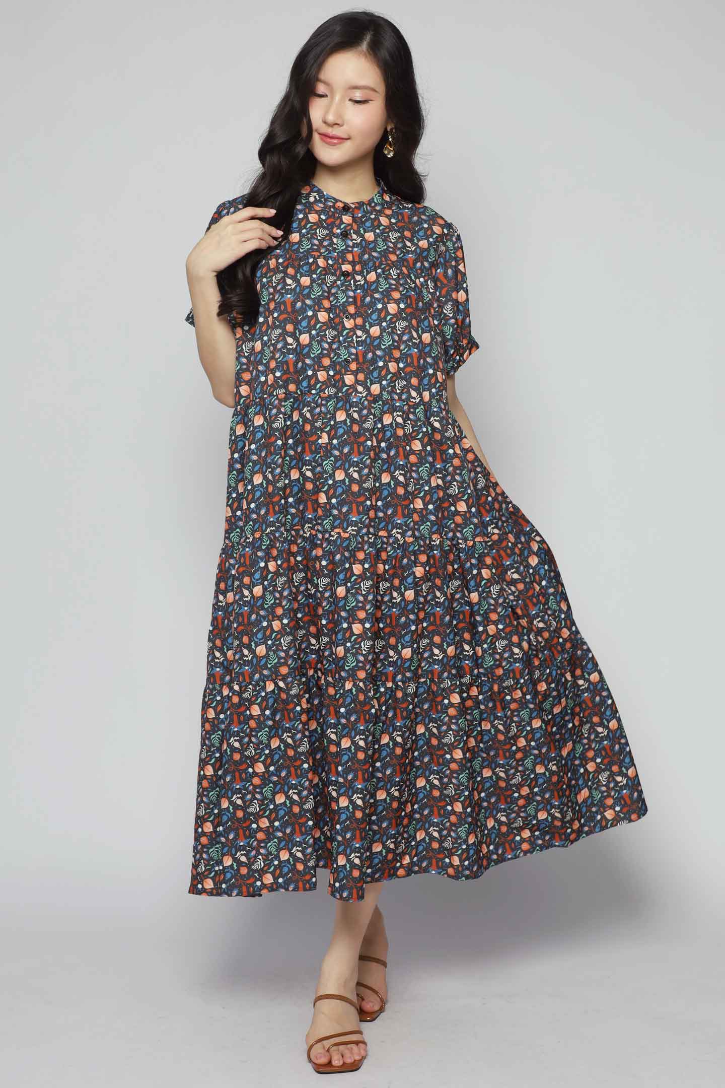 Fifi Dress in Petal Rush