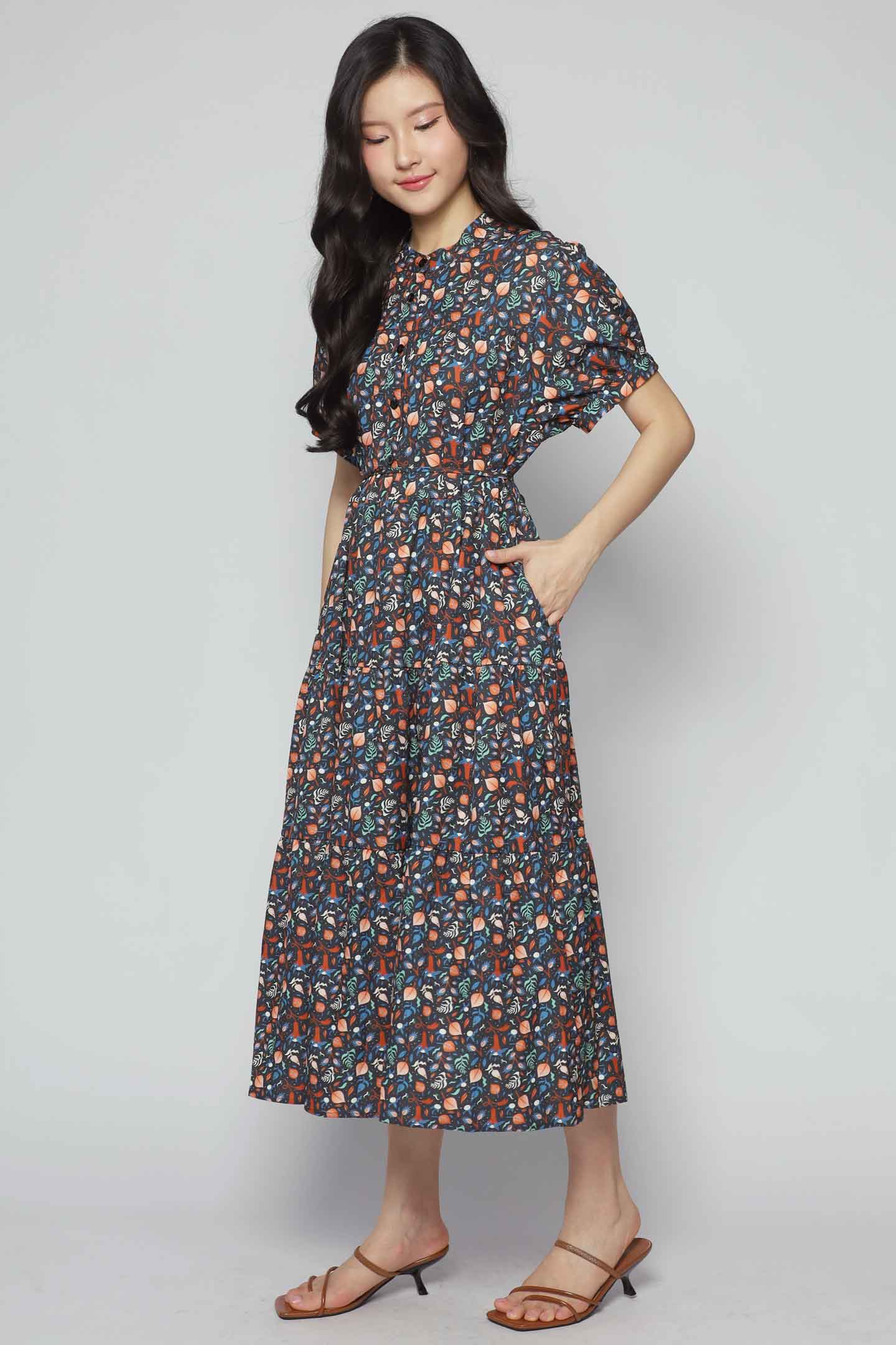 Fifi Dress in Petal Rush