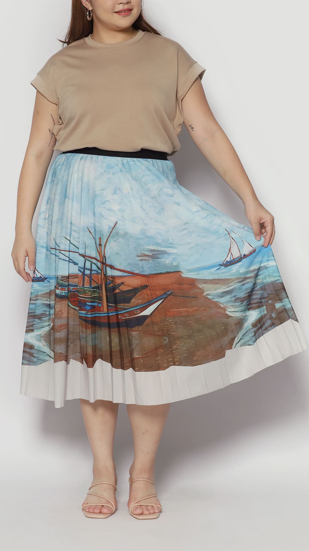 Fishers of Men Pleated Skirt