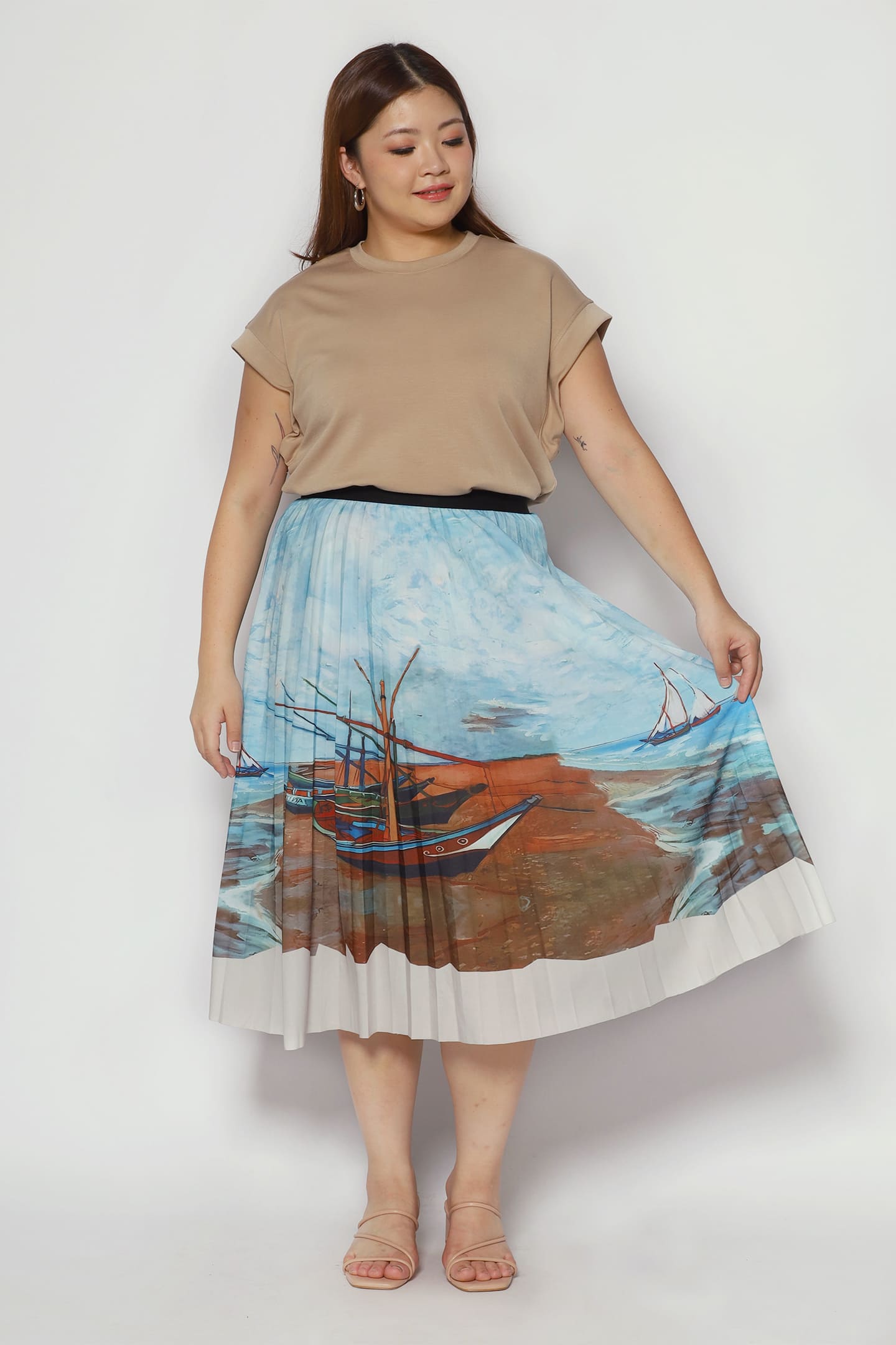 Fishers of Men Pleated Skirt