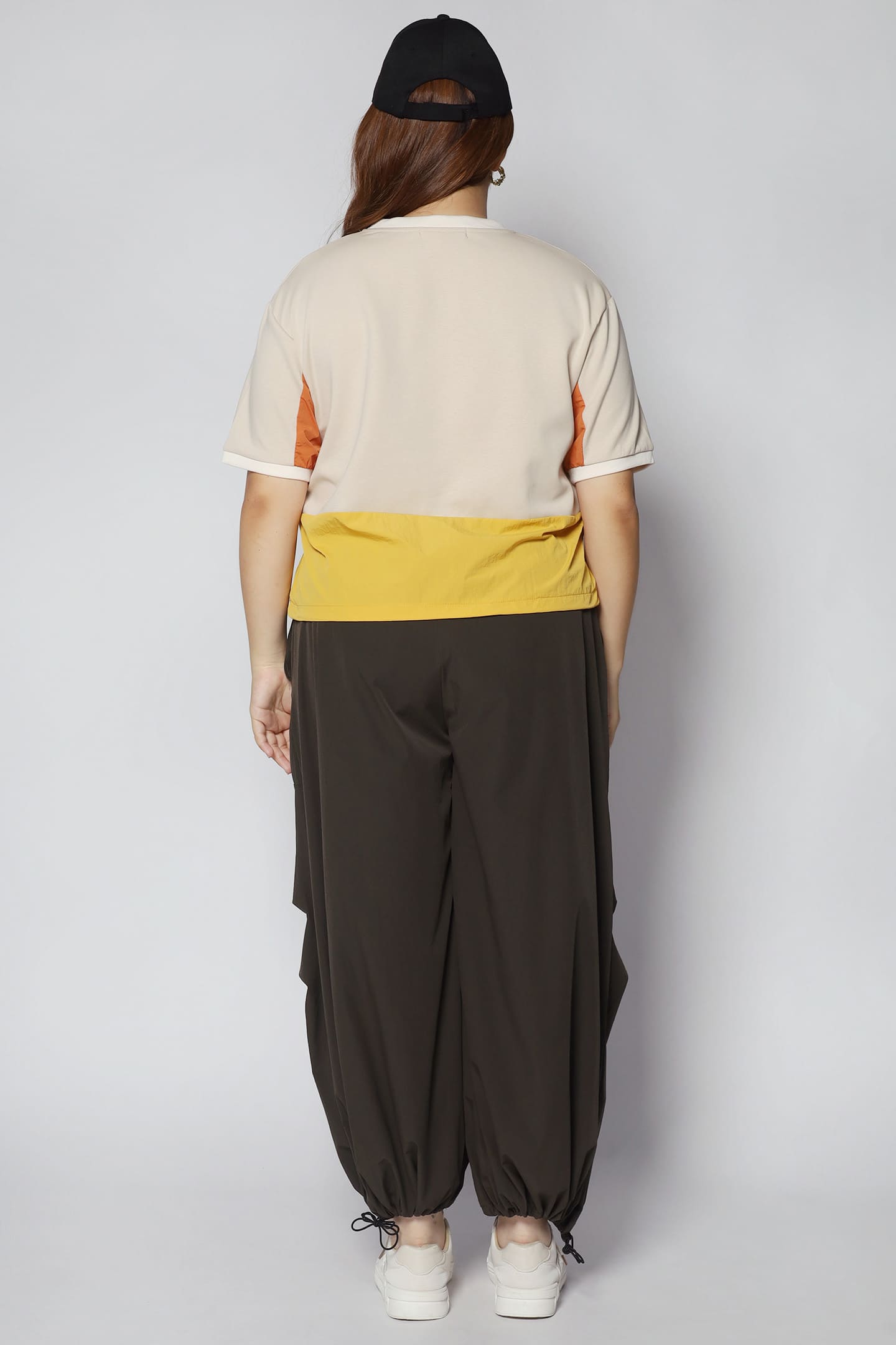 Foofoo Colourblock Top in Yellow