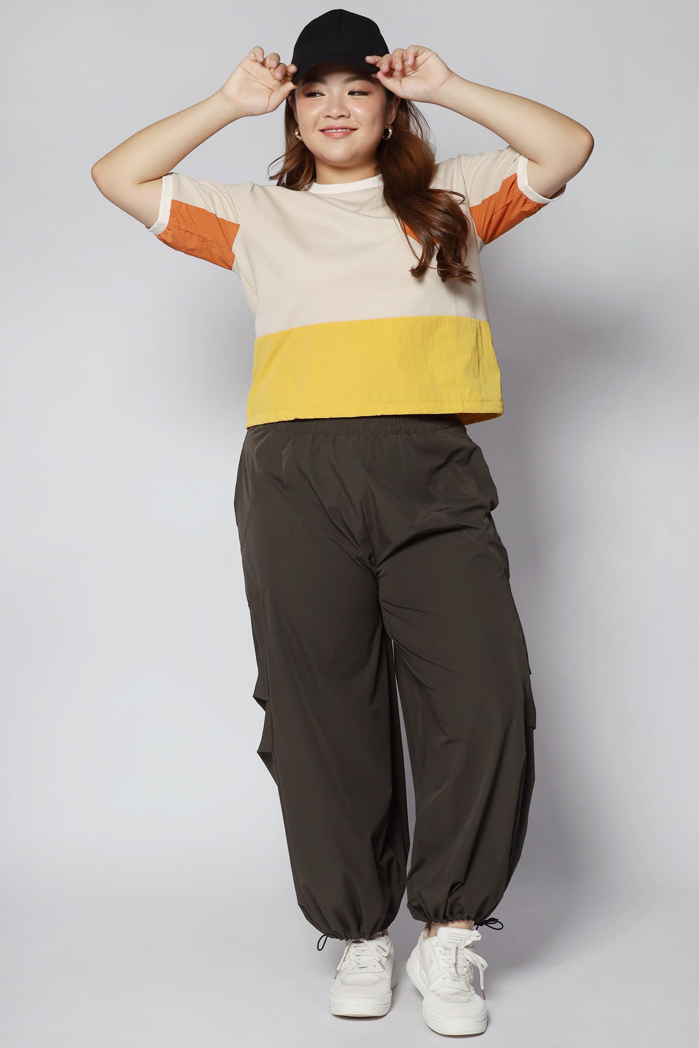 Foofoo Colourblock Top in Yellow