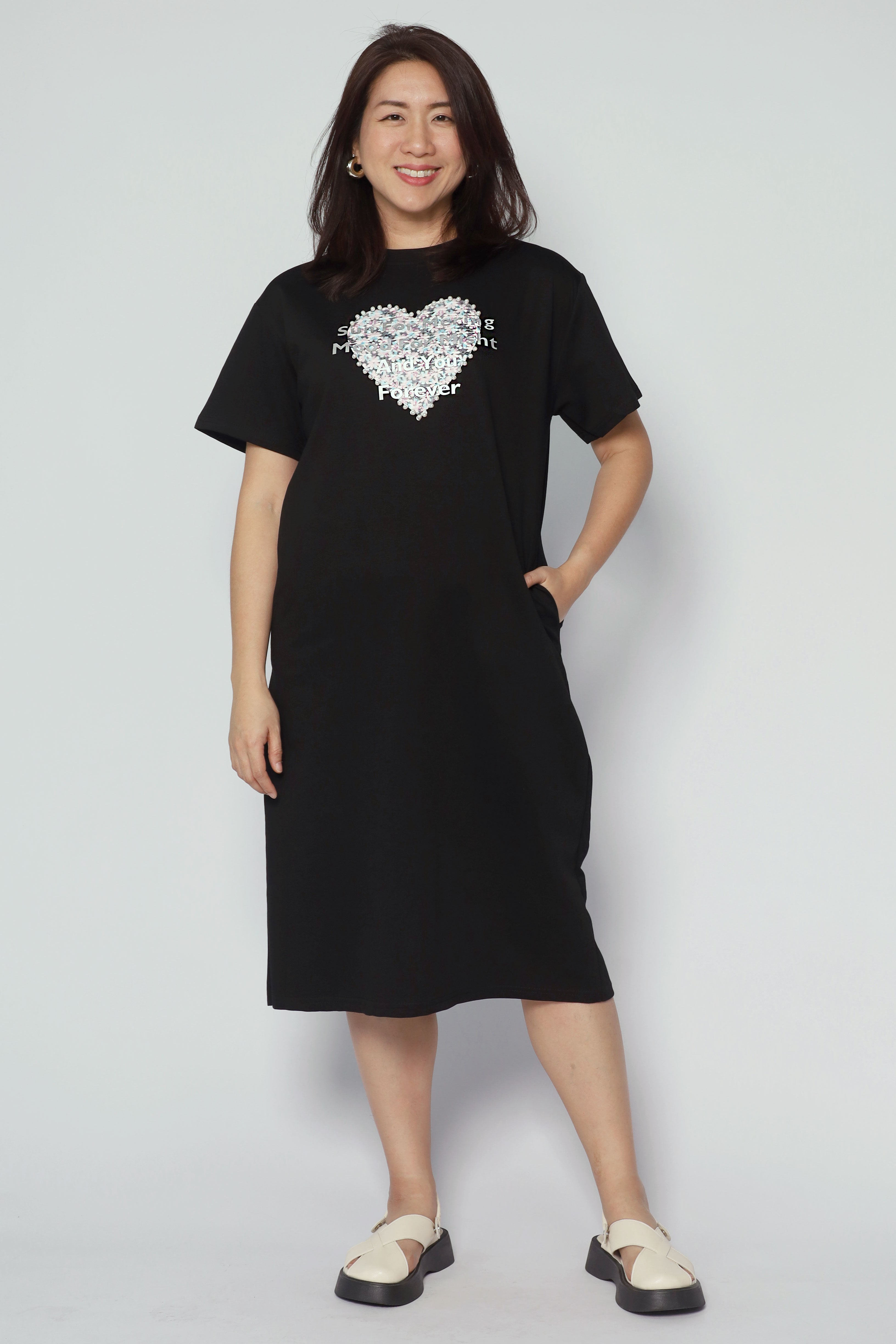 Forever Heart Pearl Dress