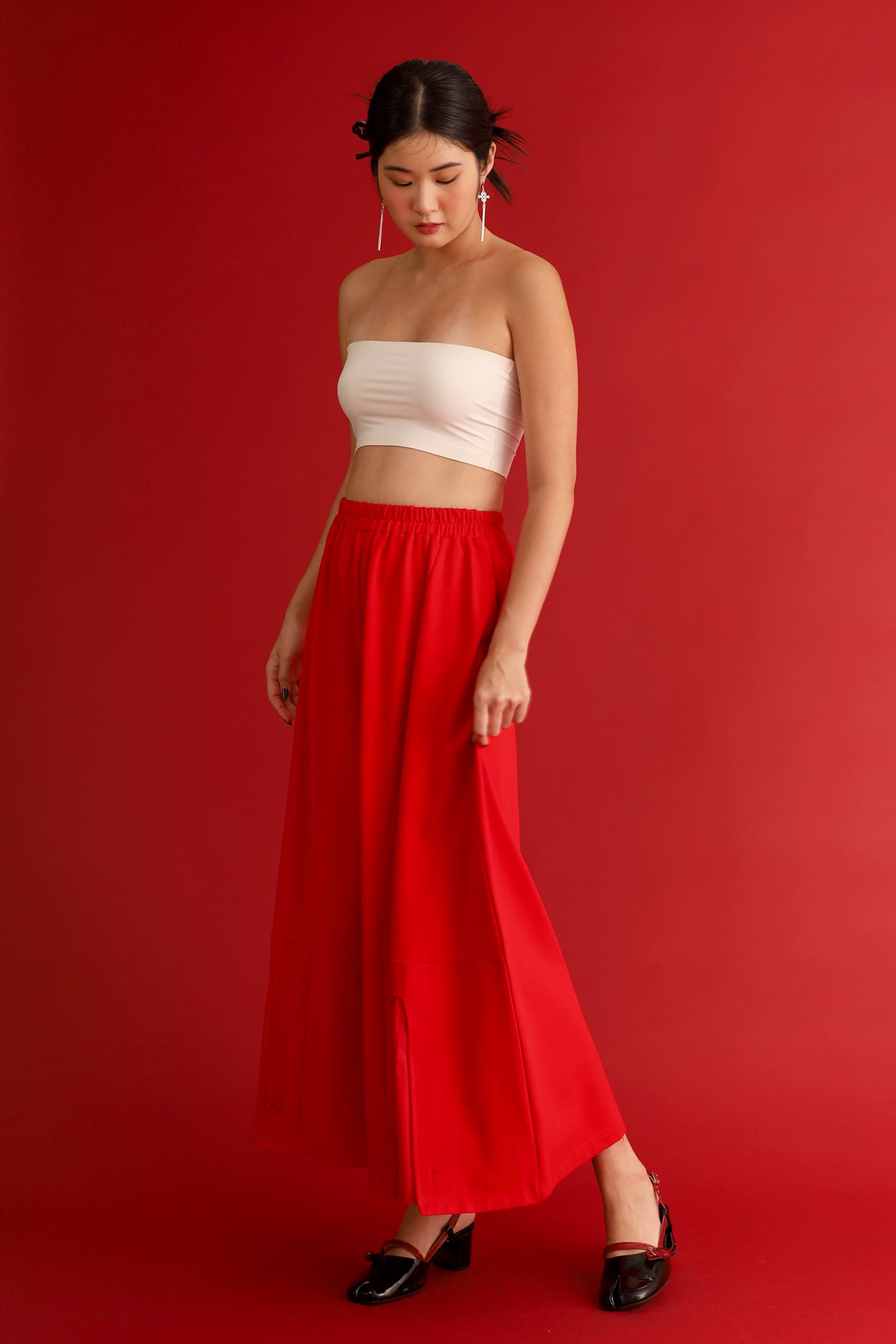 CHOSEN - Fortune Rise Pants in Red