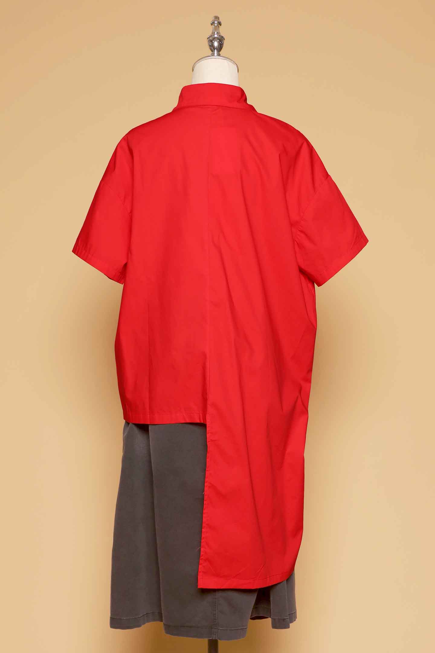 PO - Frey Asymmetrical Top in Red