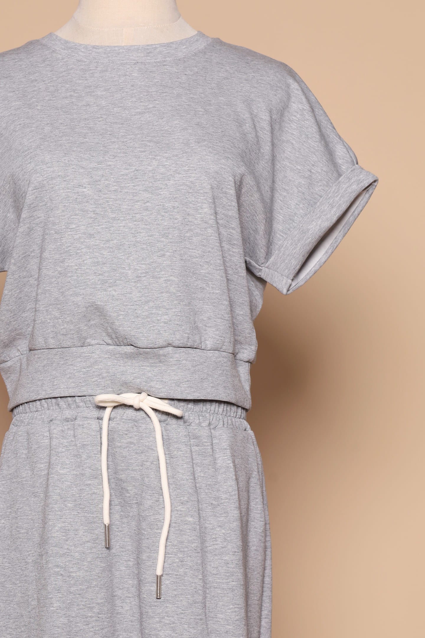 PO - Gel 2 in 1 Top and Skirt Set in Grey