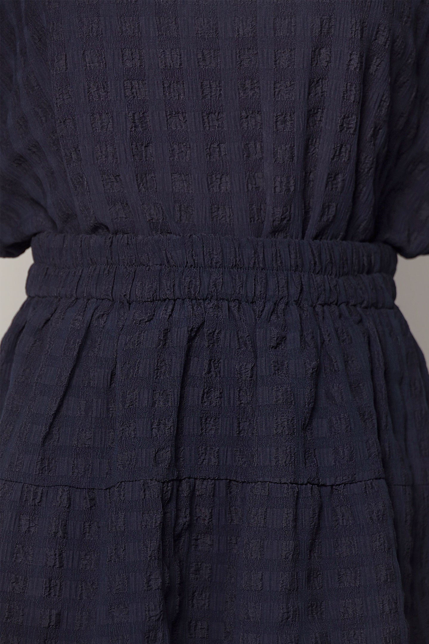 PO - Gem 2 in 1 Blue Textured Top and Skirt Set