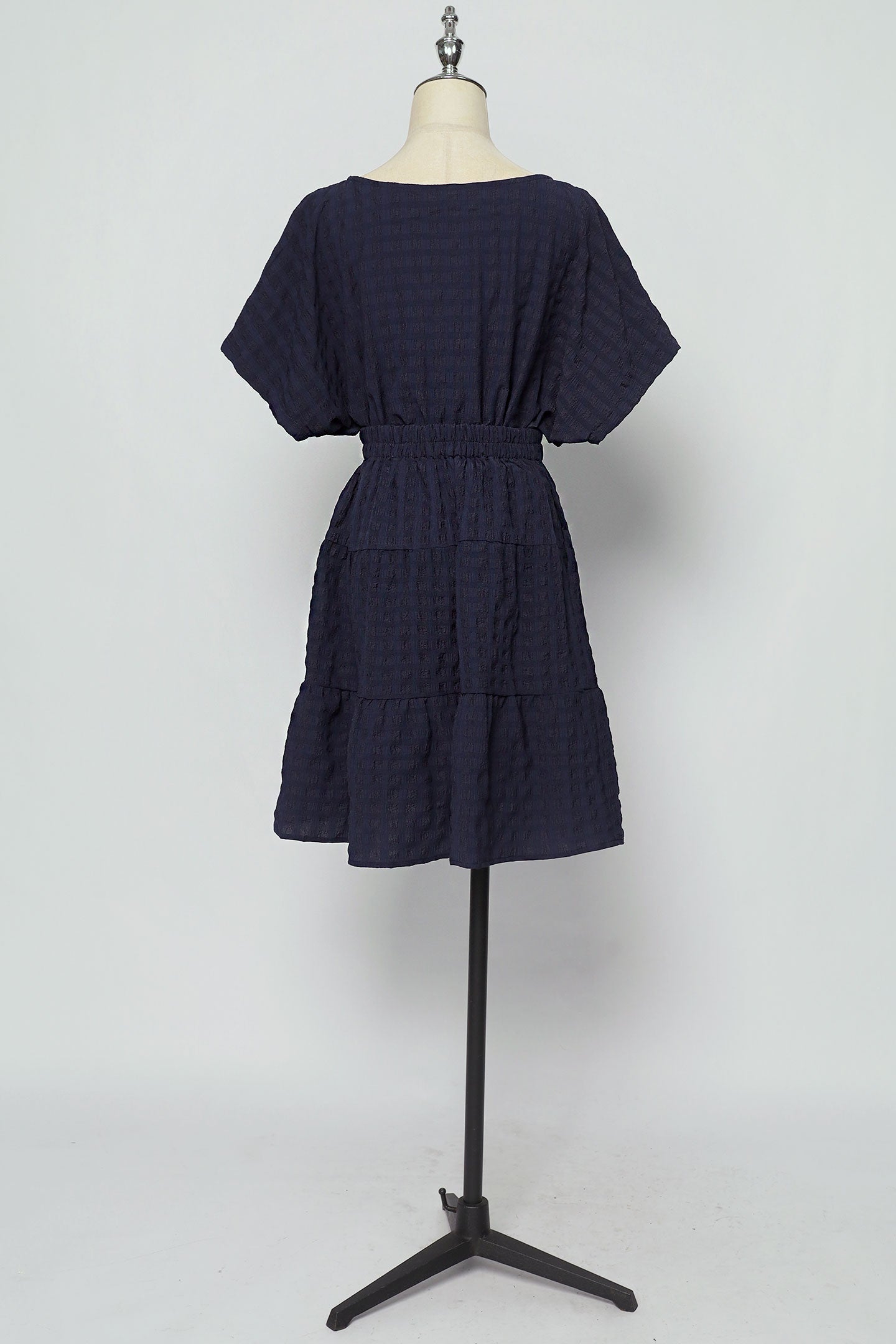 PO - Gem 2 in 1 Blue Textured Top and Skirt Set