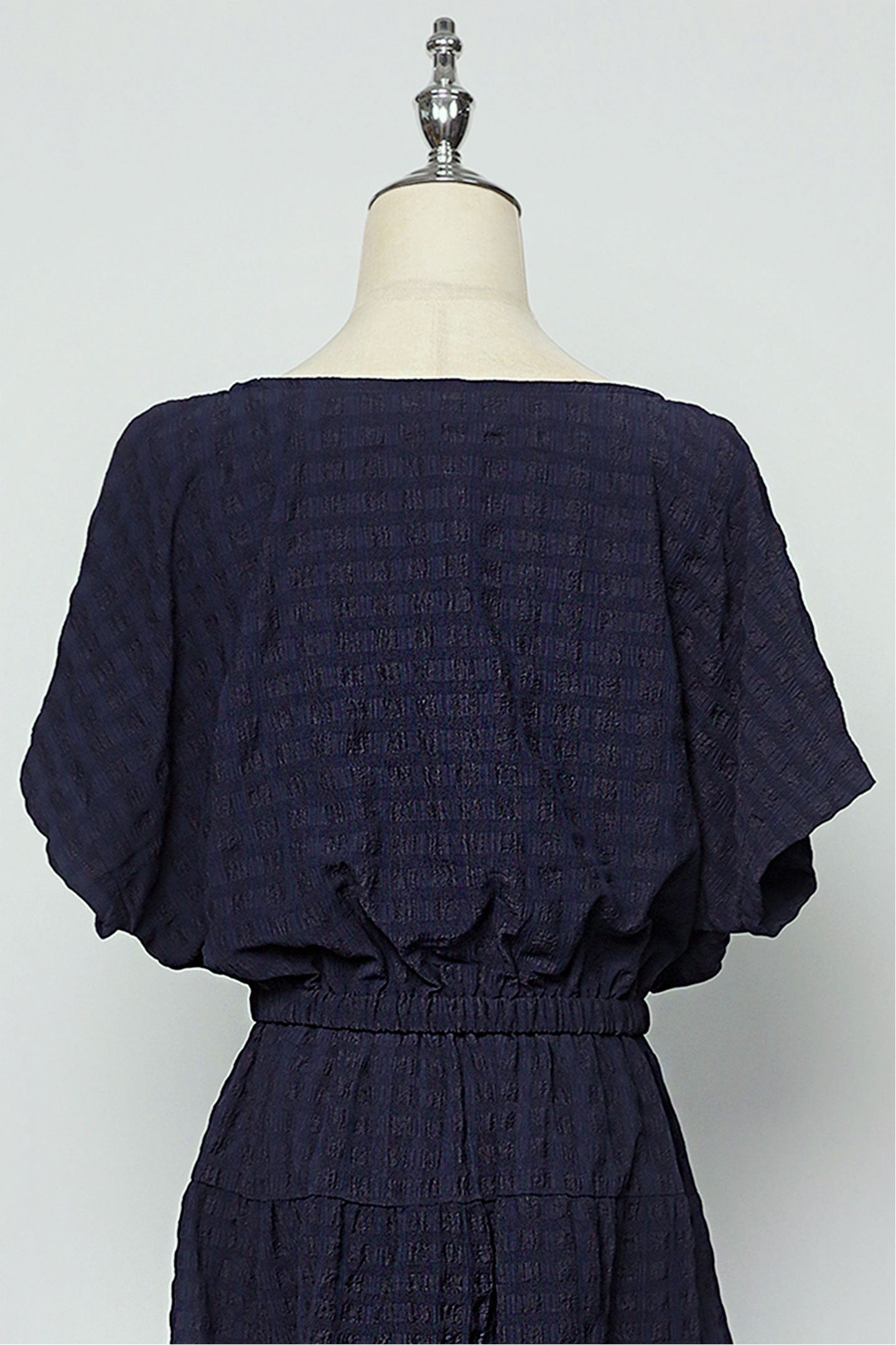 PO - Gem 2 in 1 Blue Textured Top and Skirt Set