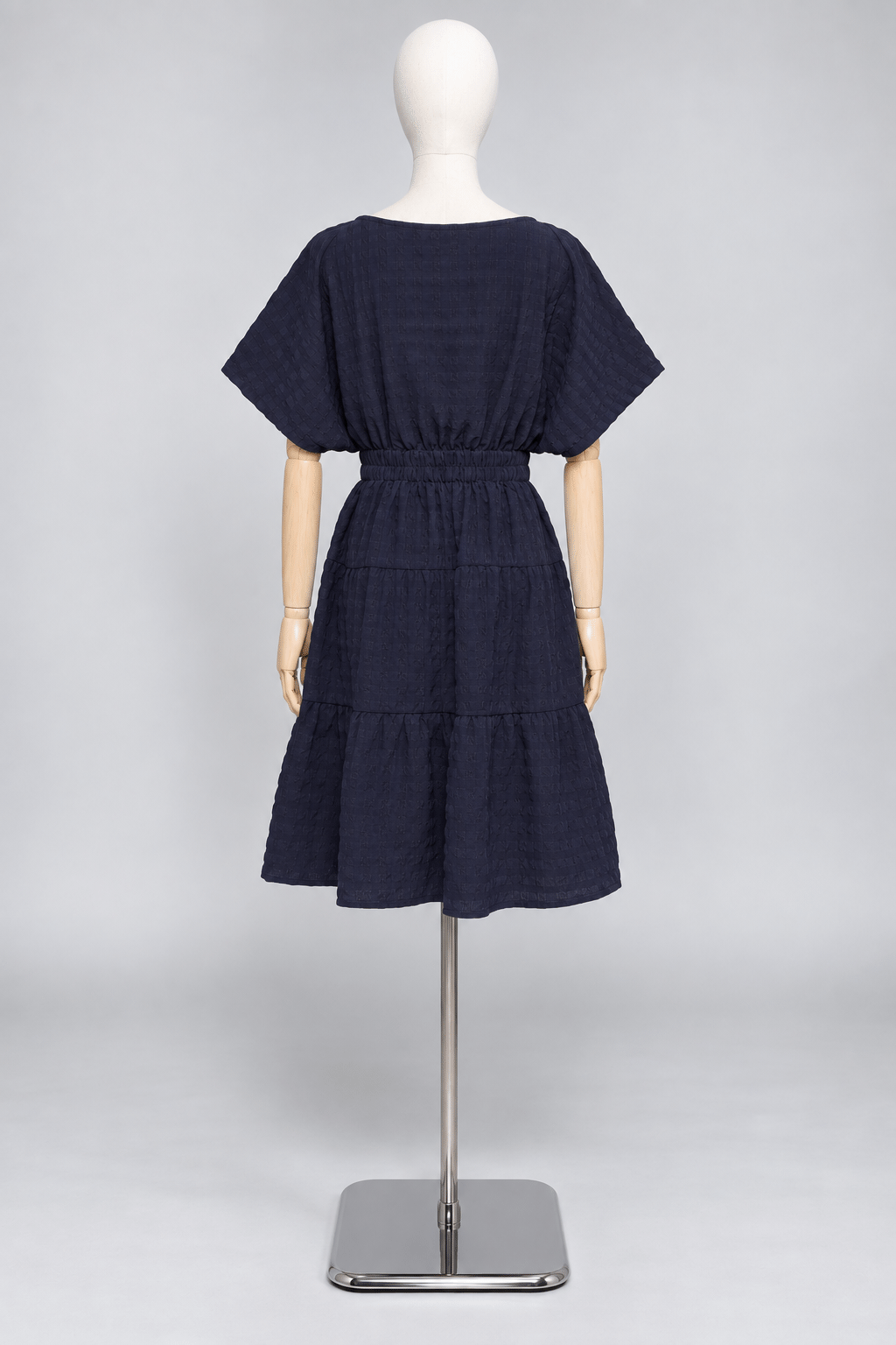 PO - Gem 2 in 1 Blue Textured Top and Skirt Set