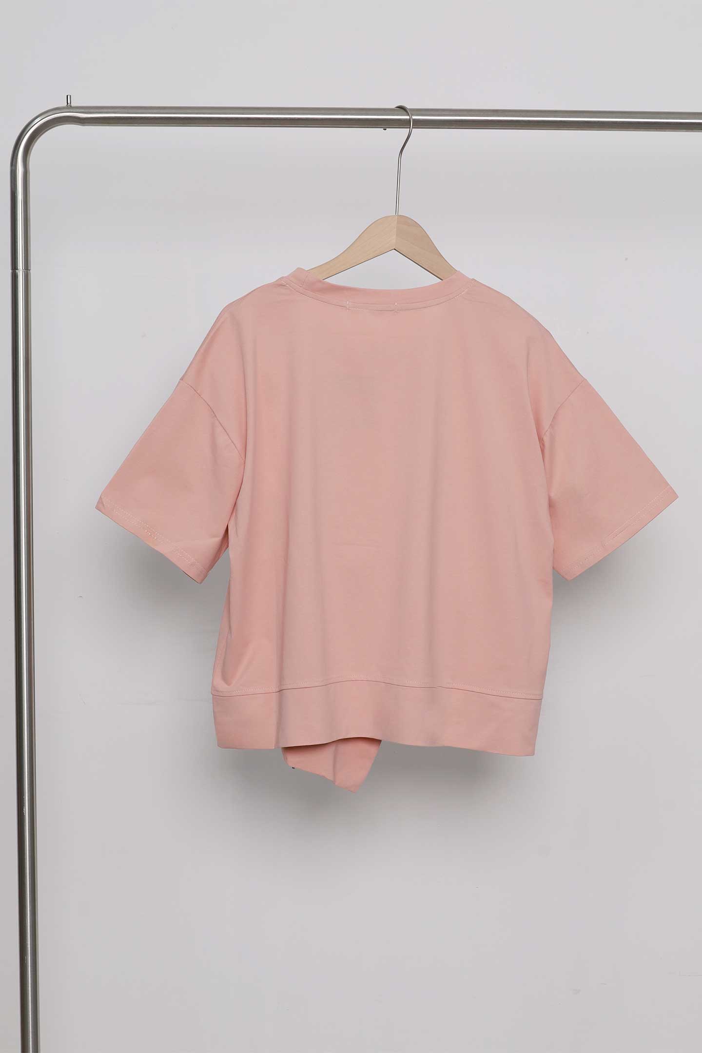 Easy By TE - Germaine Rope Tie Top in Pink