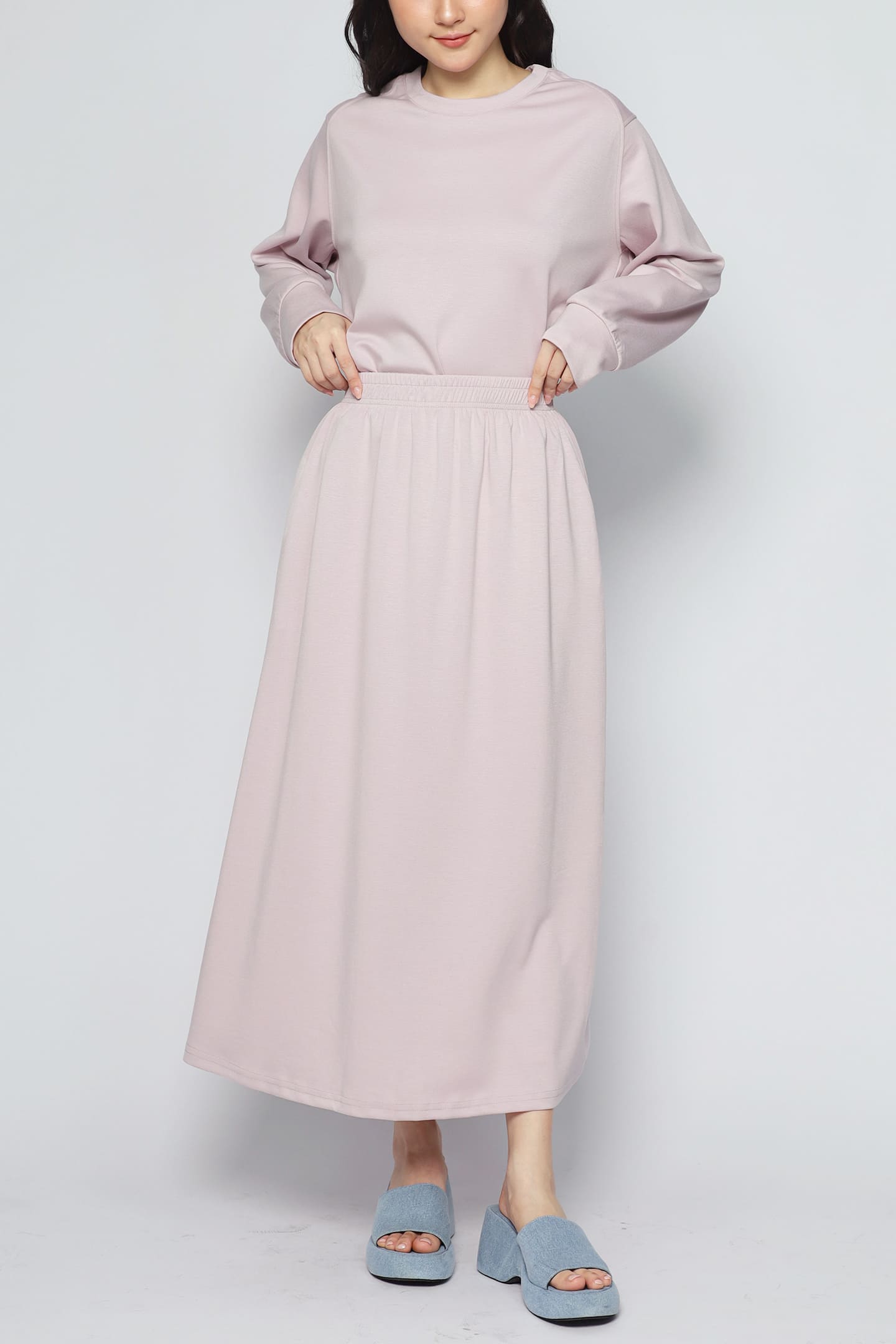 JOY - Getaway 2 in 1 Top and Skirt Set in Pink