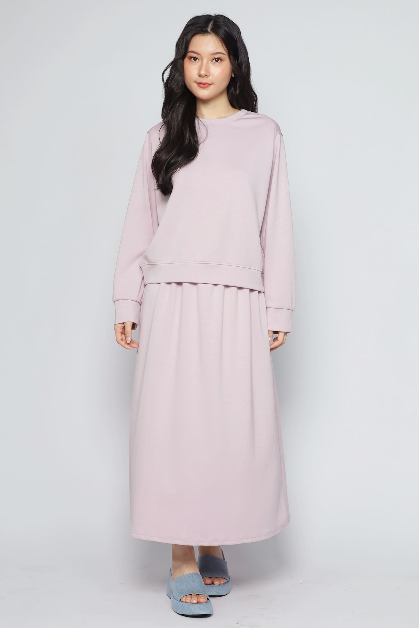 JOY - Getaway 2 in 1 Top and Skirt Set in Pink