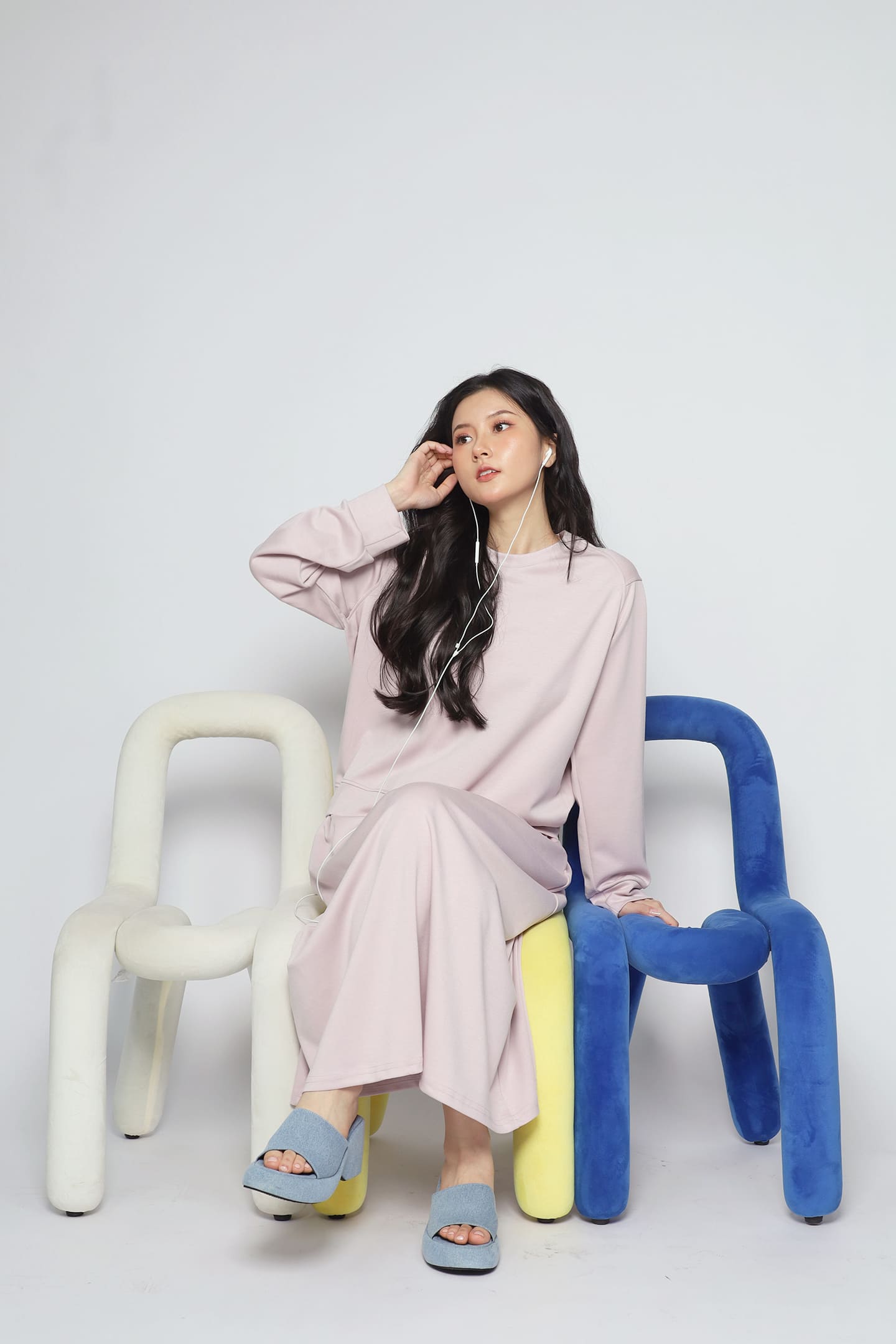 JOY - Getaway 2 in 1 Top and Skirt Set in Pink