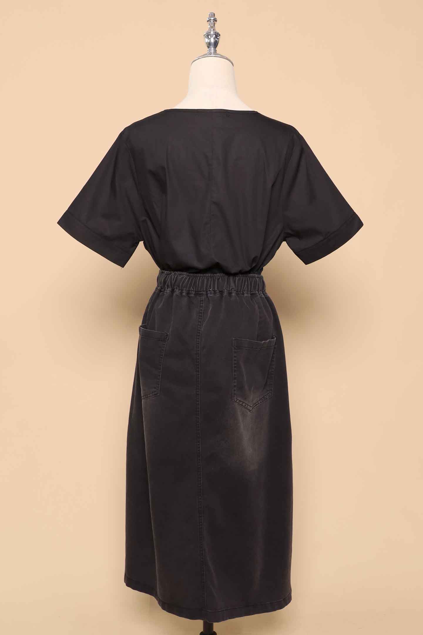 PO - Gia Asymmetrical Top in Black