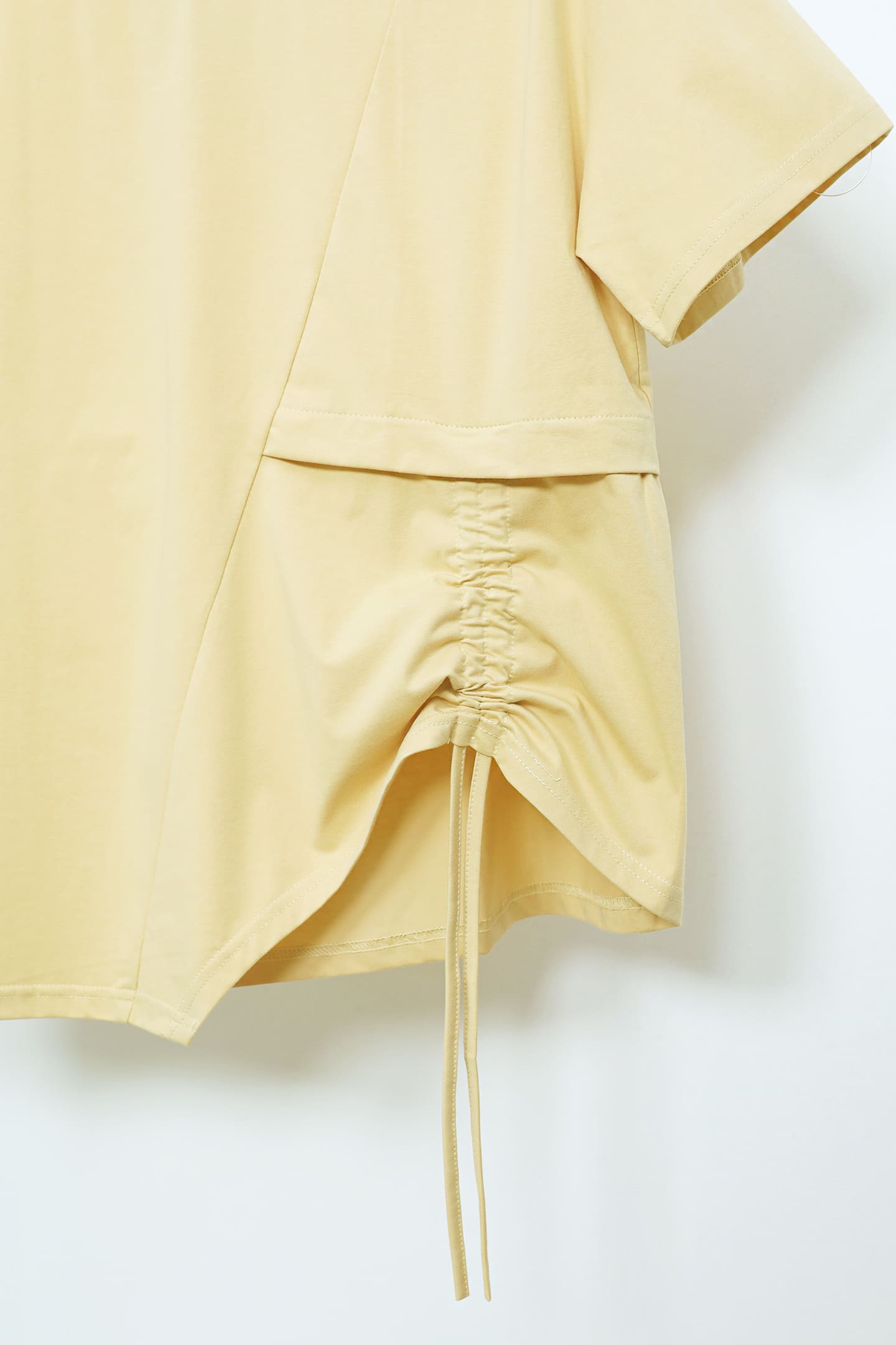 Easy By TE - Ginara Drawstring Top in Yellow