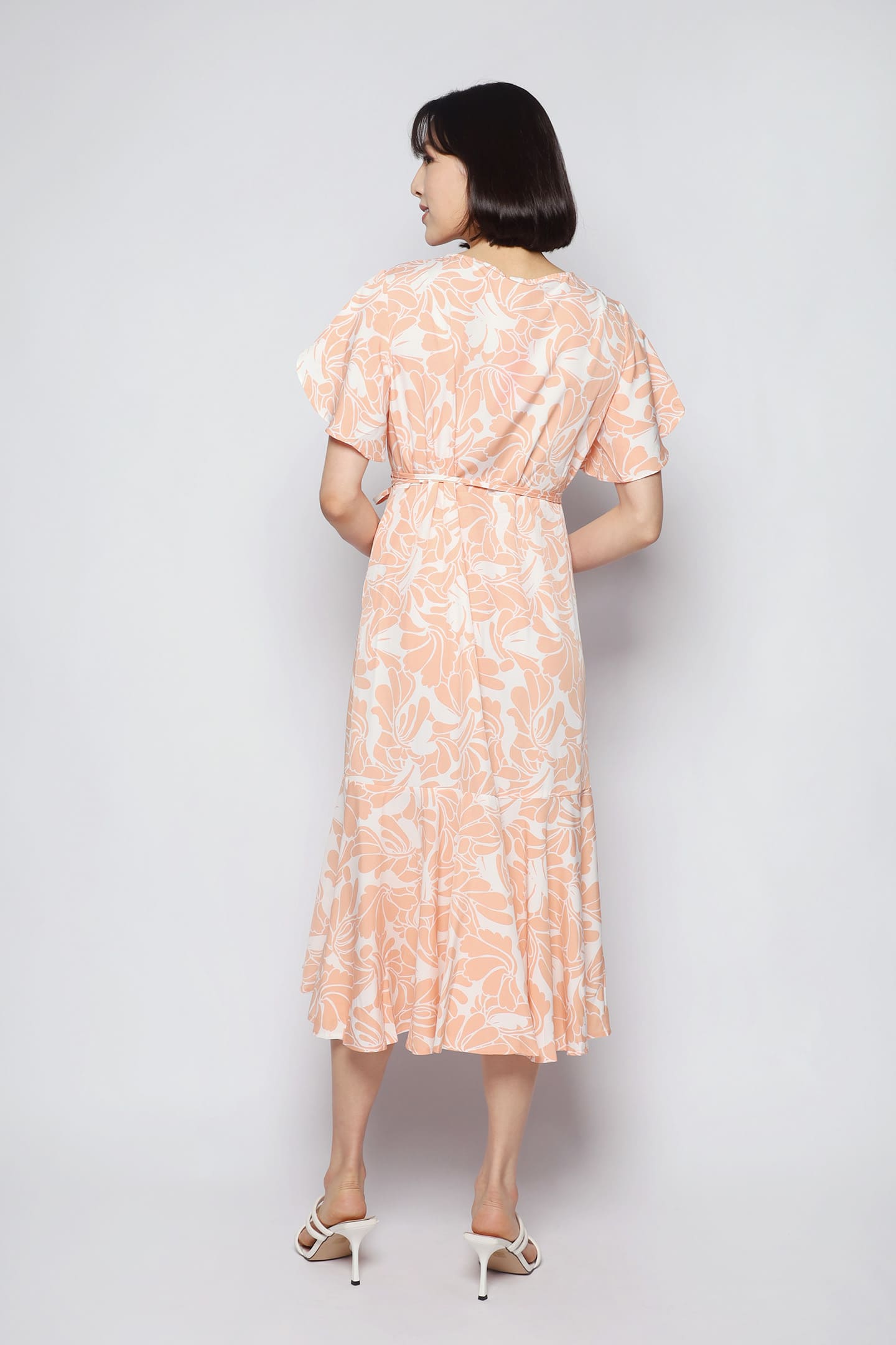 Ginnie Dress in Peach Blossom