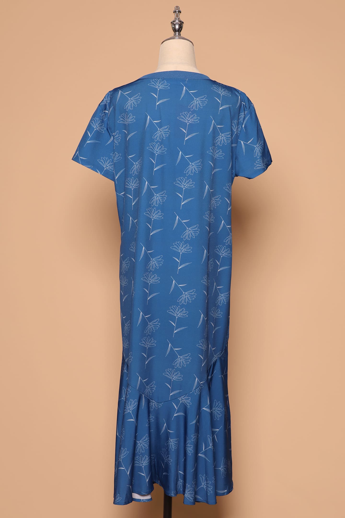PO - Gisele Dress in Blue Botanic