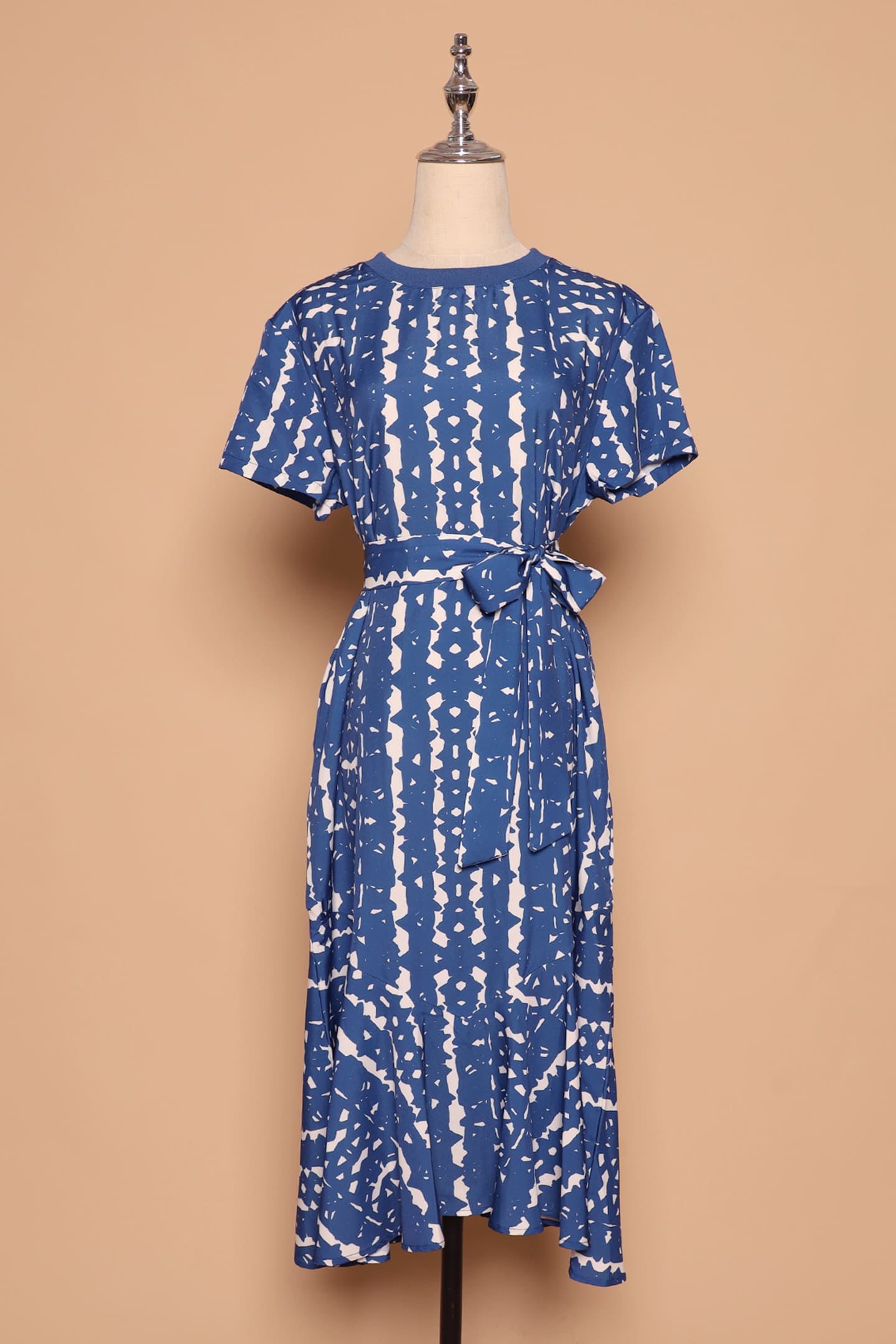 PO - Gisele Dress in Blue Madrid