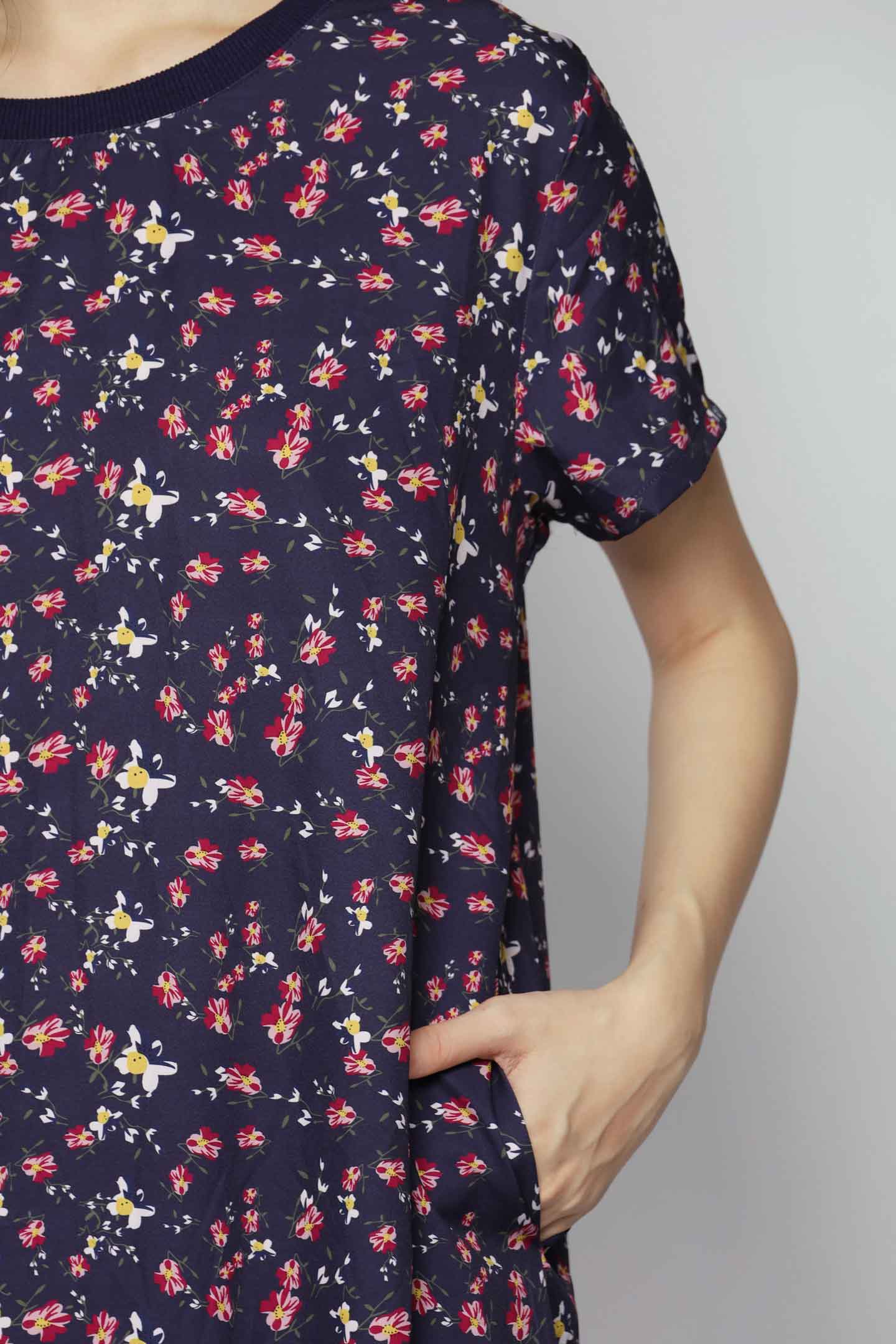 Gisele Dress in Floral Pop