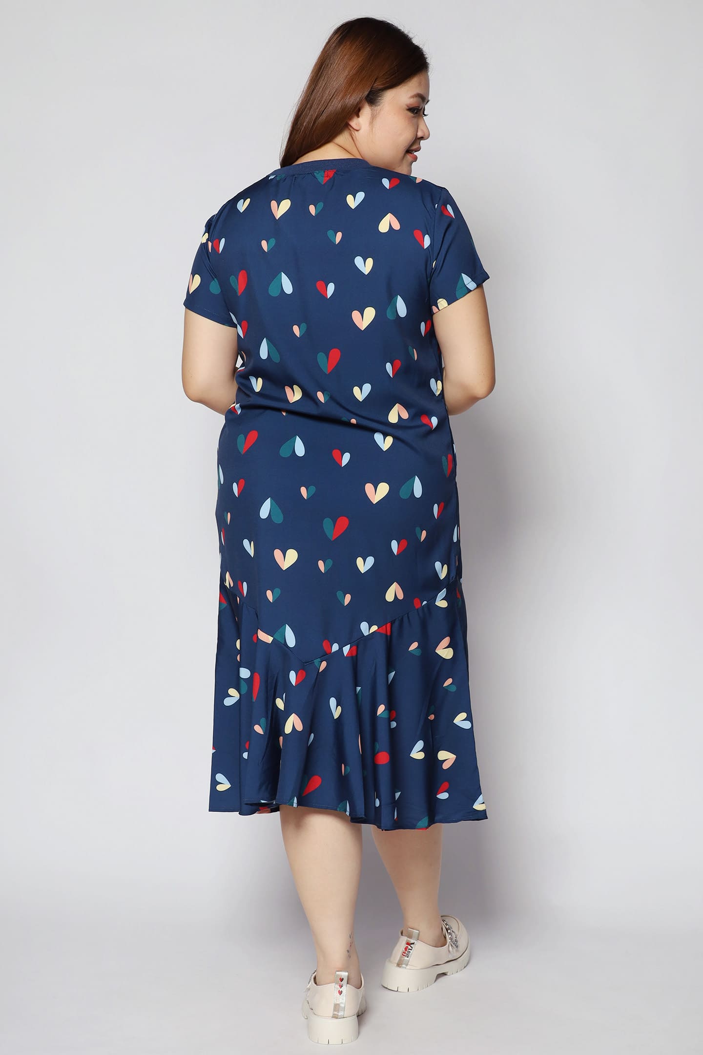 Gisele Dress in Hearts