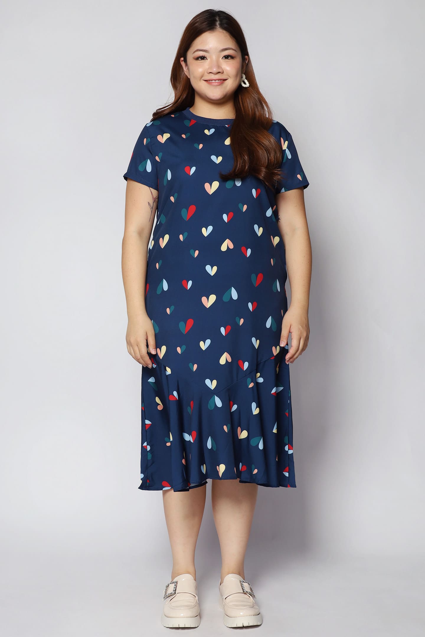 Gisele Dress in Hearts