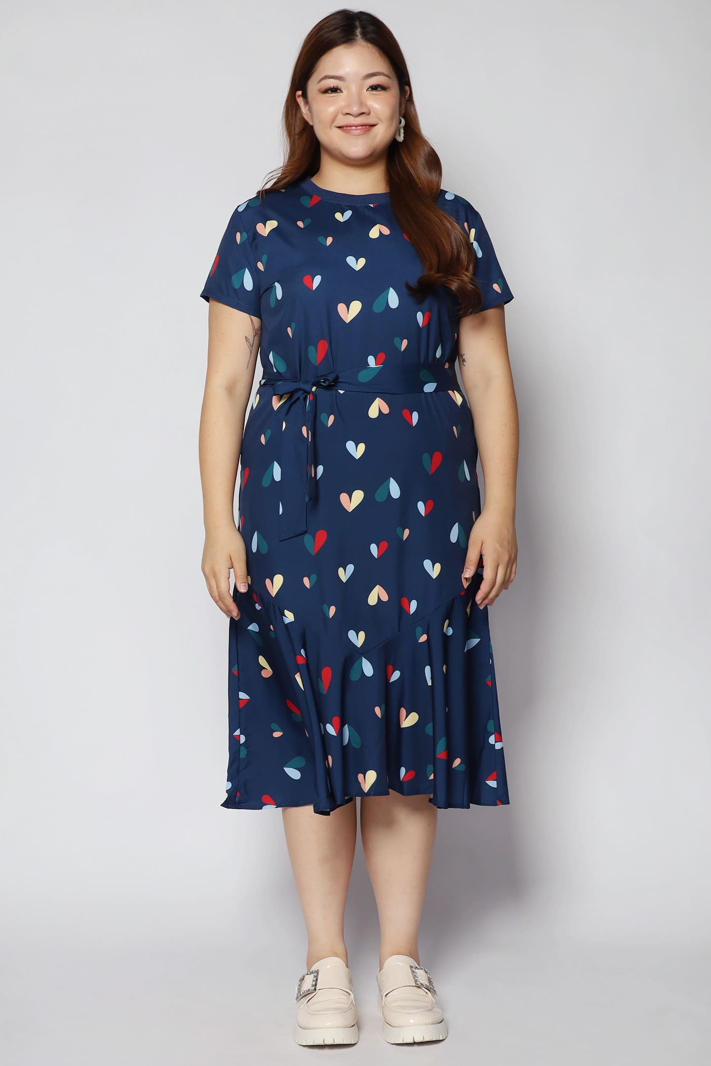 Gisele Dress in Hearts