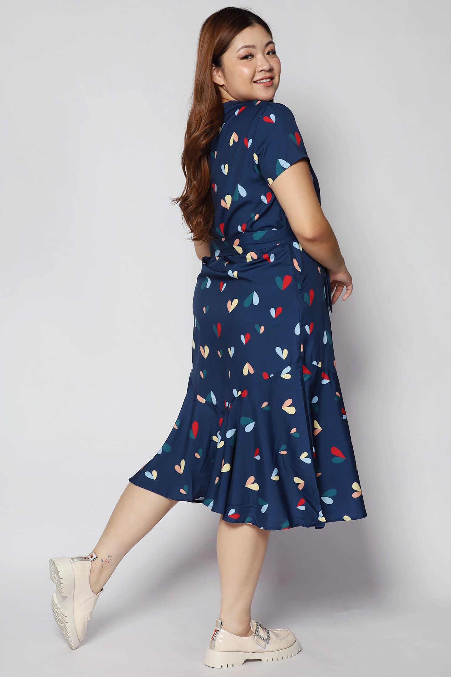 Gisele Dress in Hearts