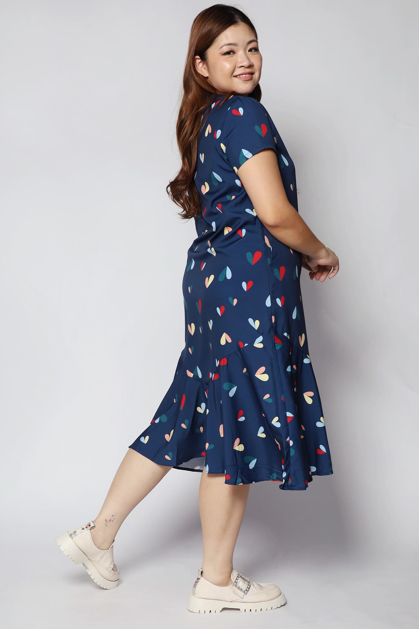 Gisele Dress in Hearts