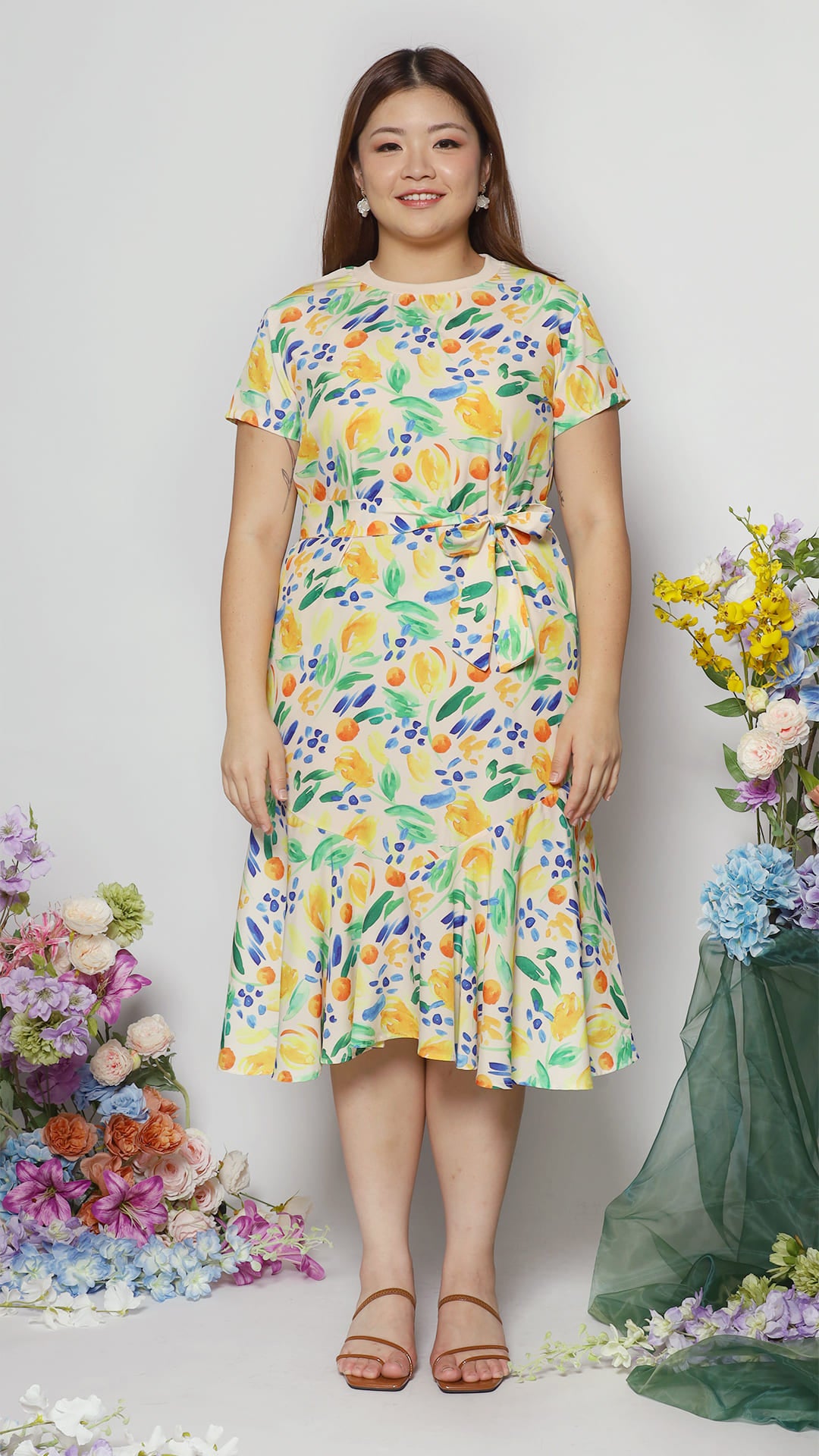 Gisele Dress in Lemonade