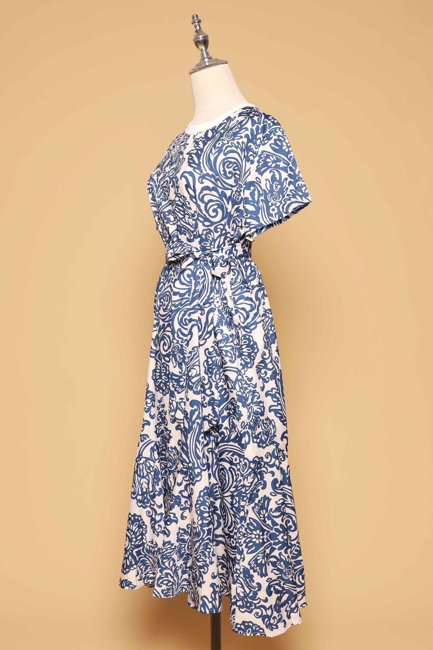 PO - Gisele Dress in Ocean Bloom