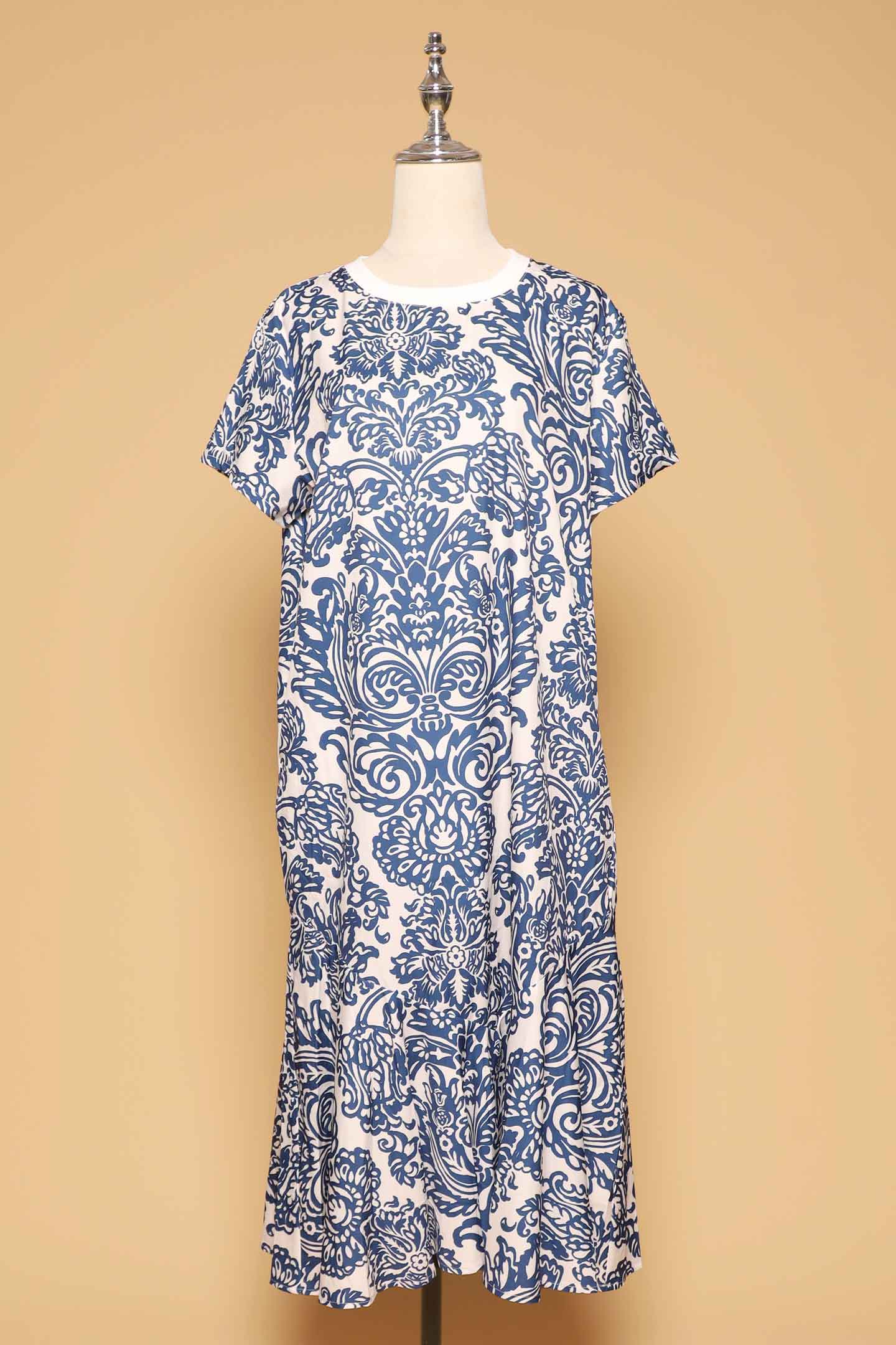 PO - Gisele Dress in Ocean Bloom