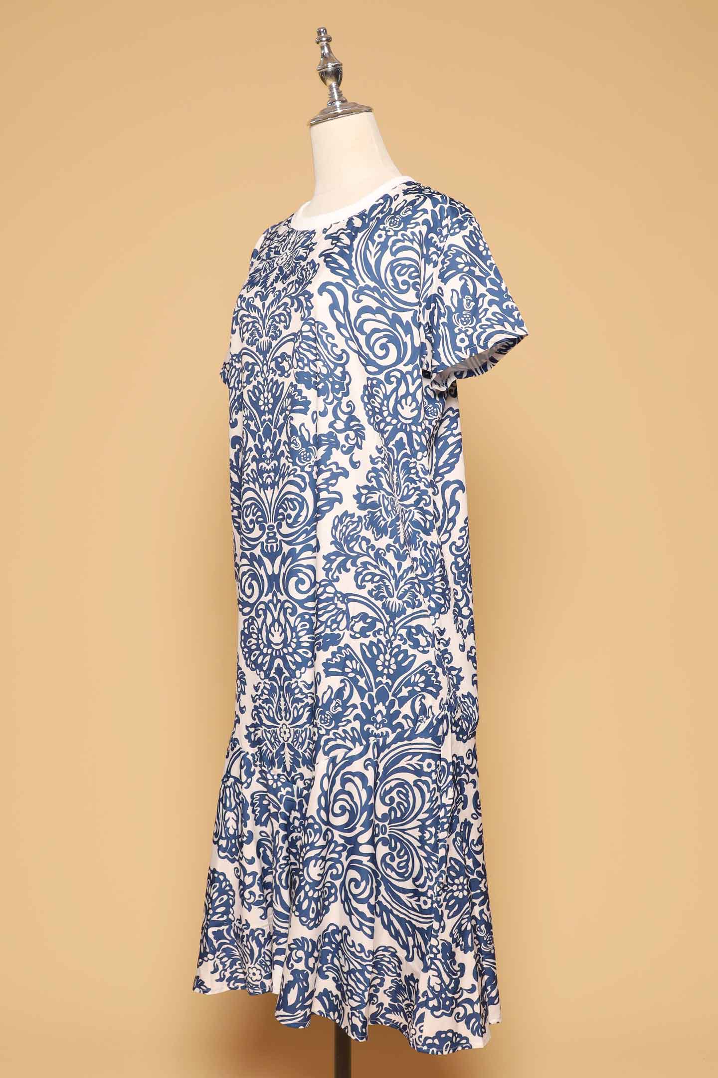 PO - Gisele Dress in Ocean Bloom