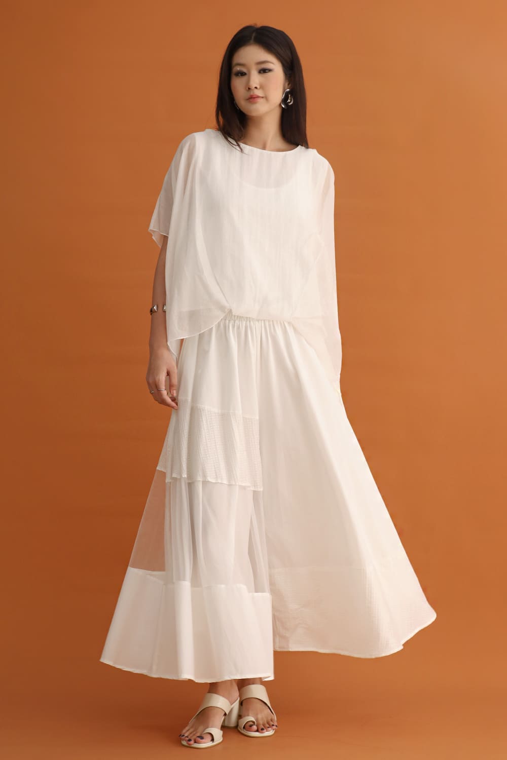 CHOSEN - Gojo Mesh Pants in White