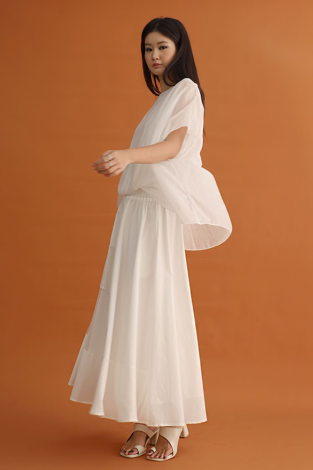 CHOSEN - Gojo Mesh Pants in White
