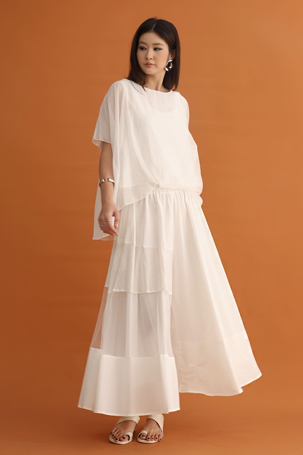 CHOSEN - Gojo Mesh Pants in White