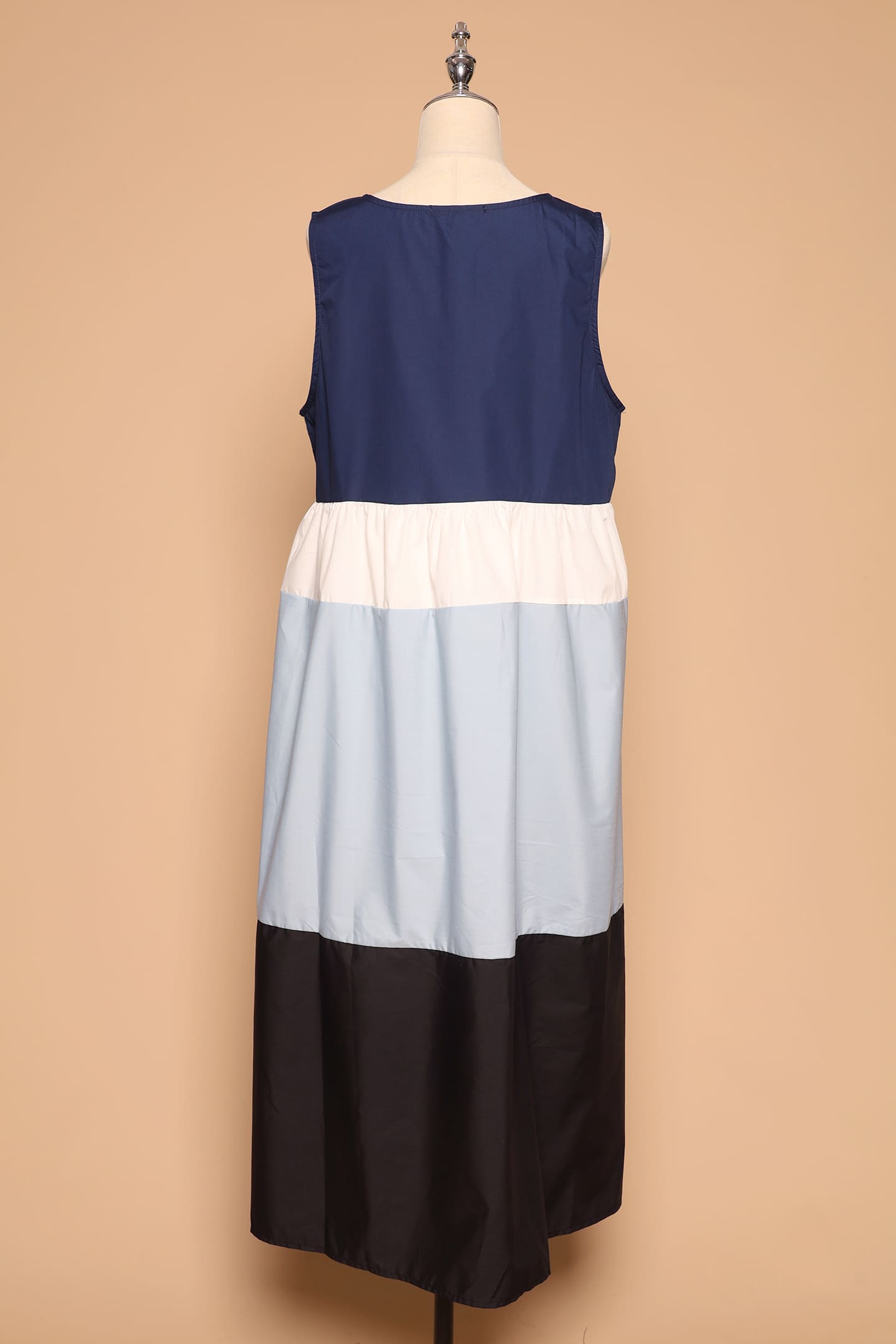 PO - Gracie Colourblock Dress in Blue