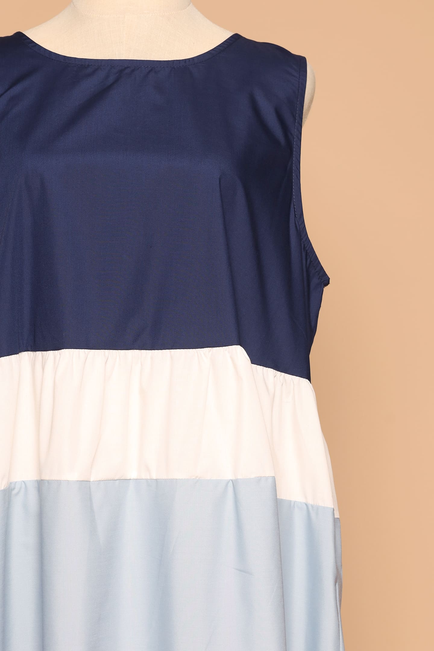 PO - Gracie Colourblock Dress in Blue