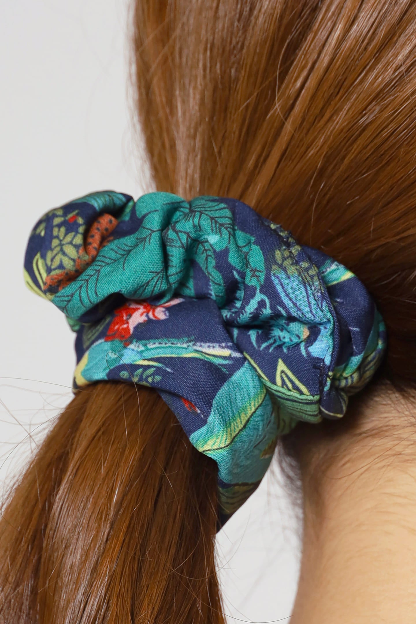 Bagel Scrunchie in Forest