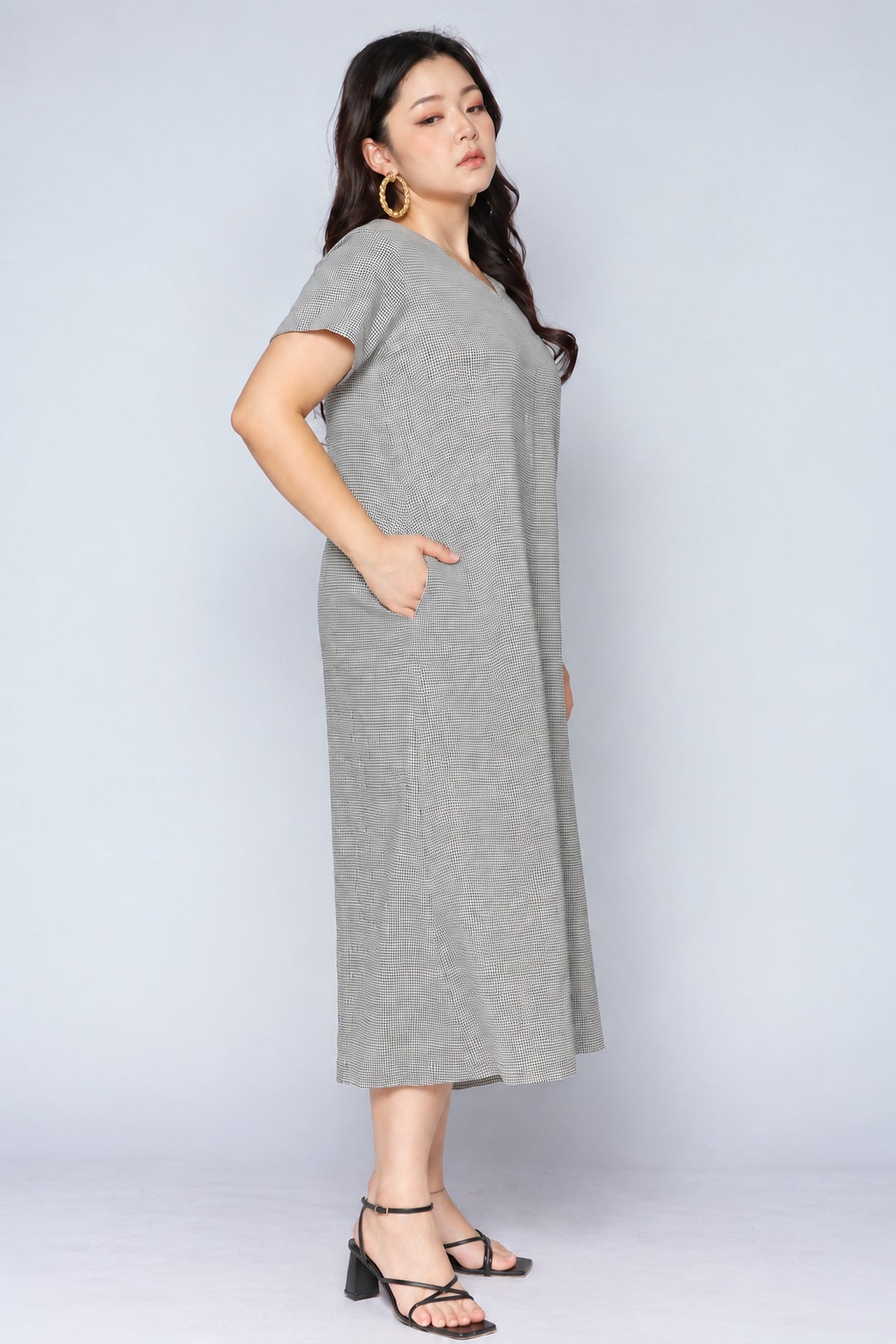 Shirokuro Jumpsuit in Classic Gingham
