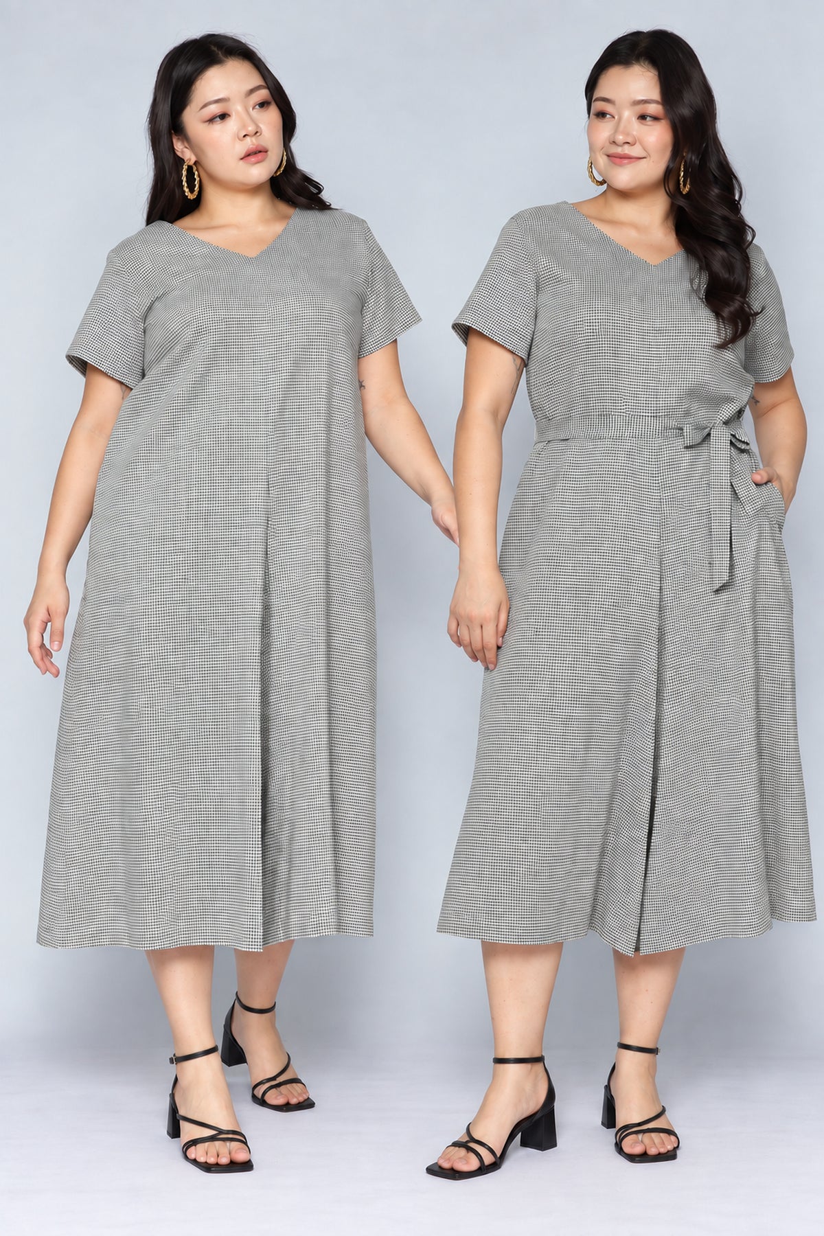 Shirokuro Jumpsuit in Classic Gingham