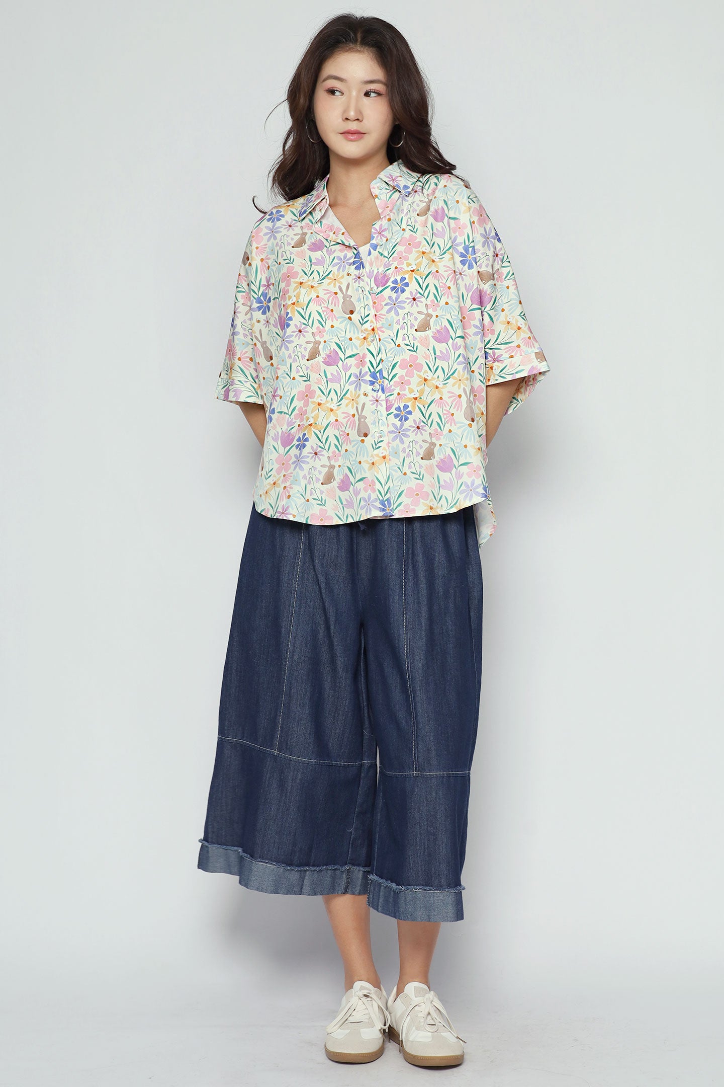Backorders - Hans Shirt in Bloom Bunny