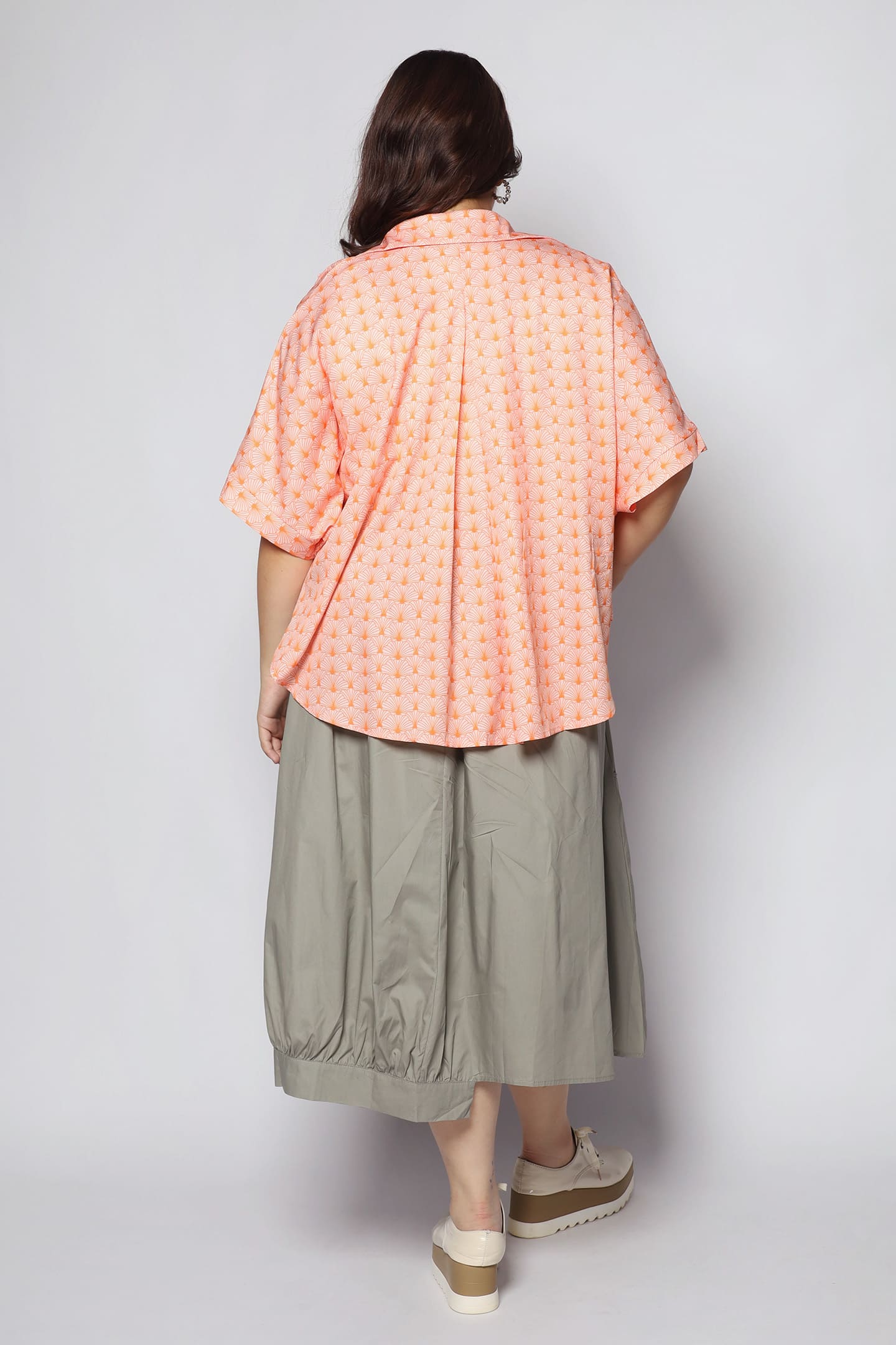 Hans Shirt in Peach Pattern