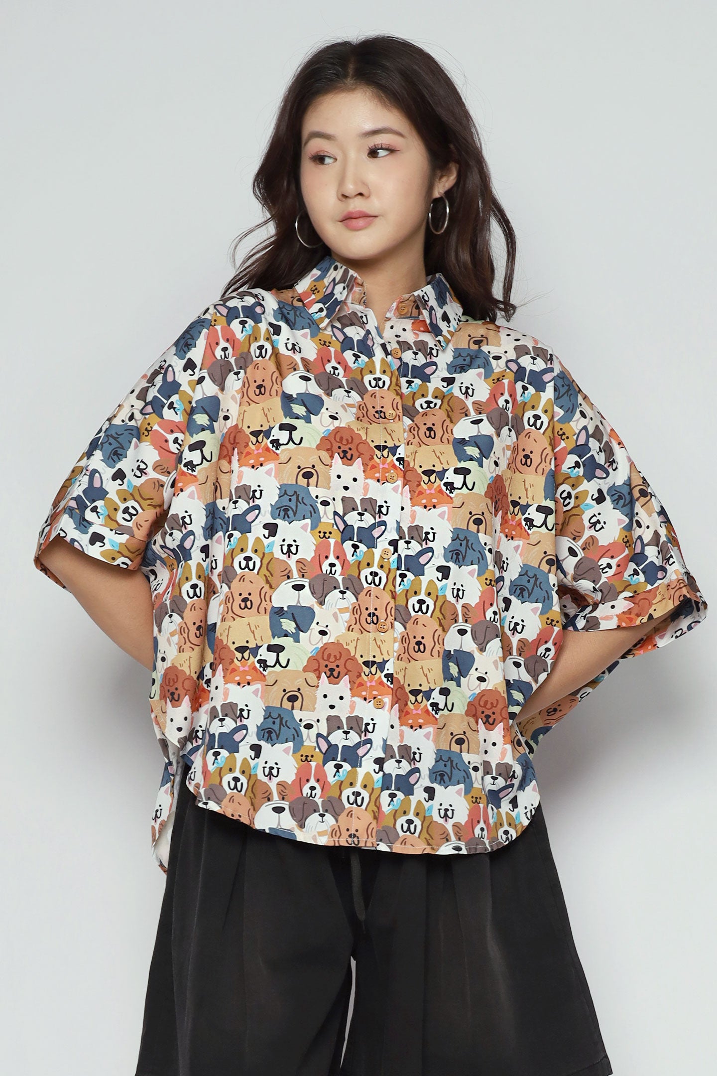 Backorders - Hans Shirt in Puppy Crowd