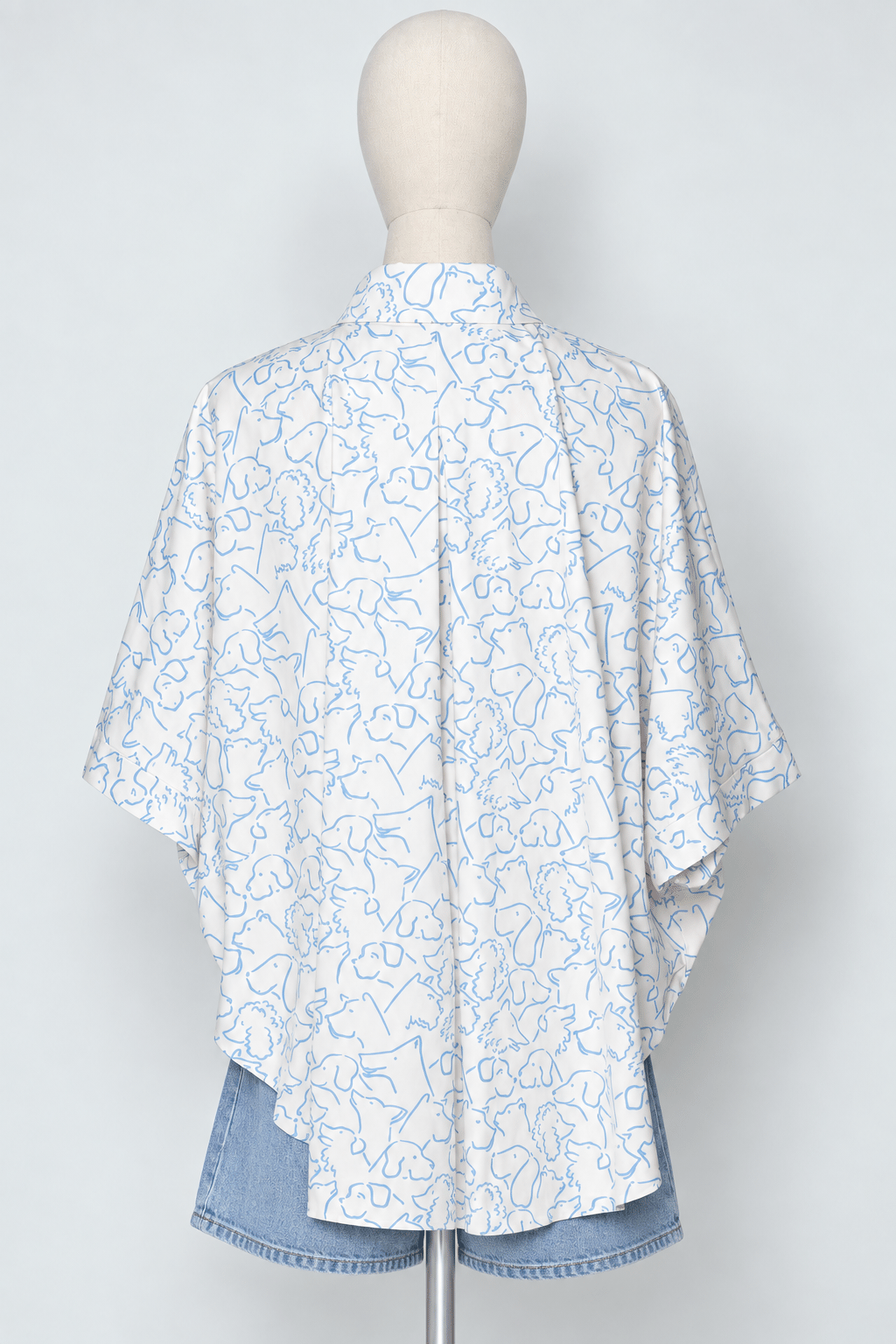 PO - Hans Shirt in Blue Dog Sketch