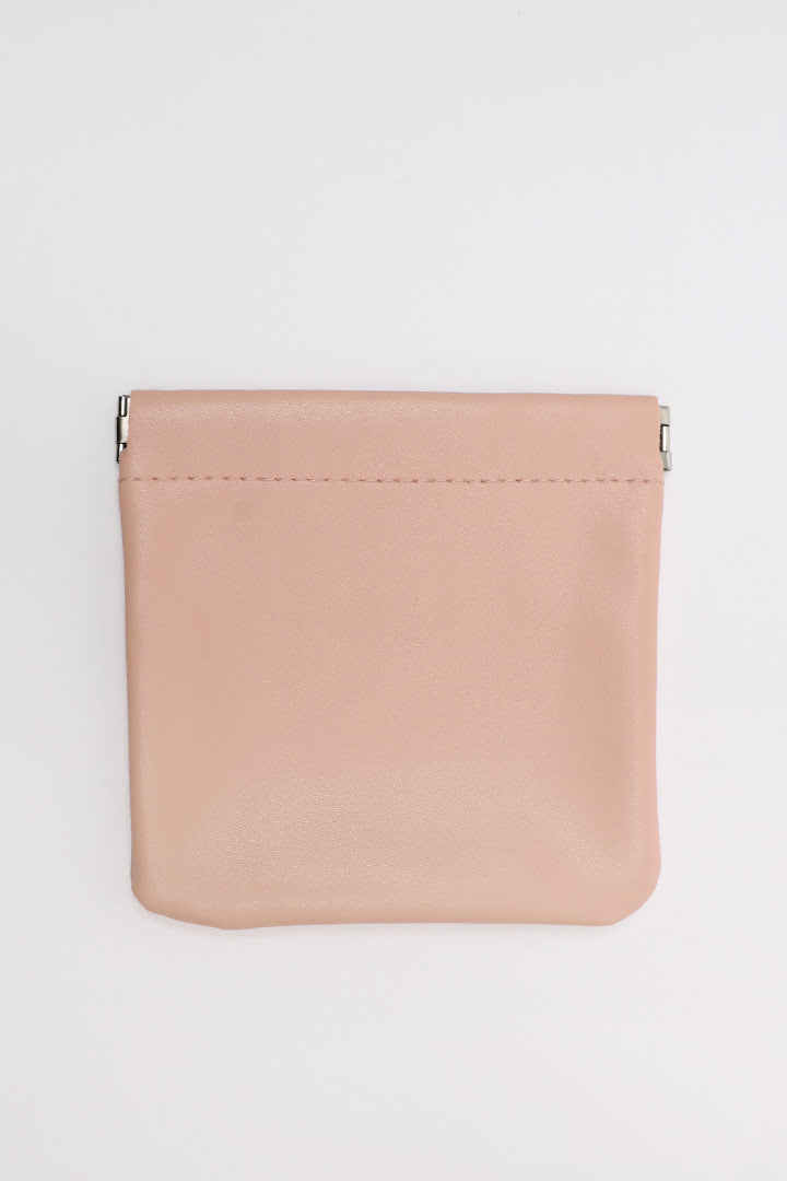 Be Happy Pouch in Baby Pink