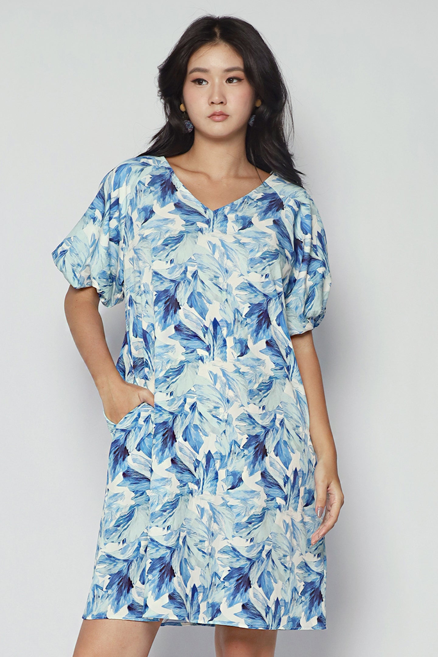 Haru Dress in Ocean Whisper