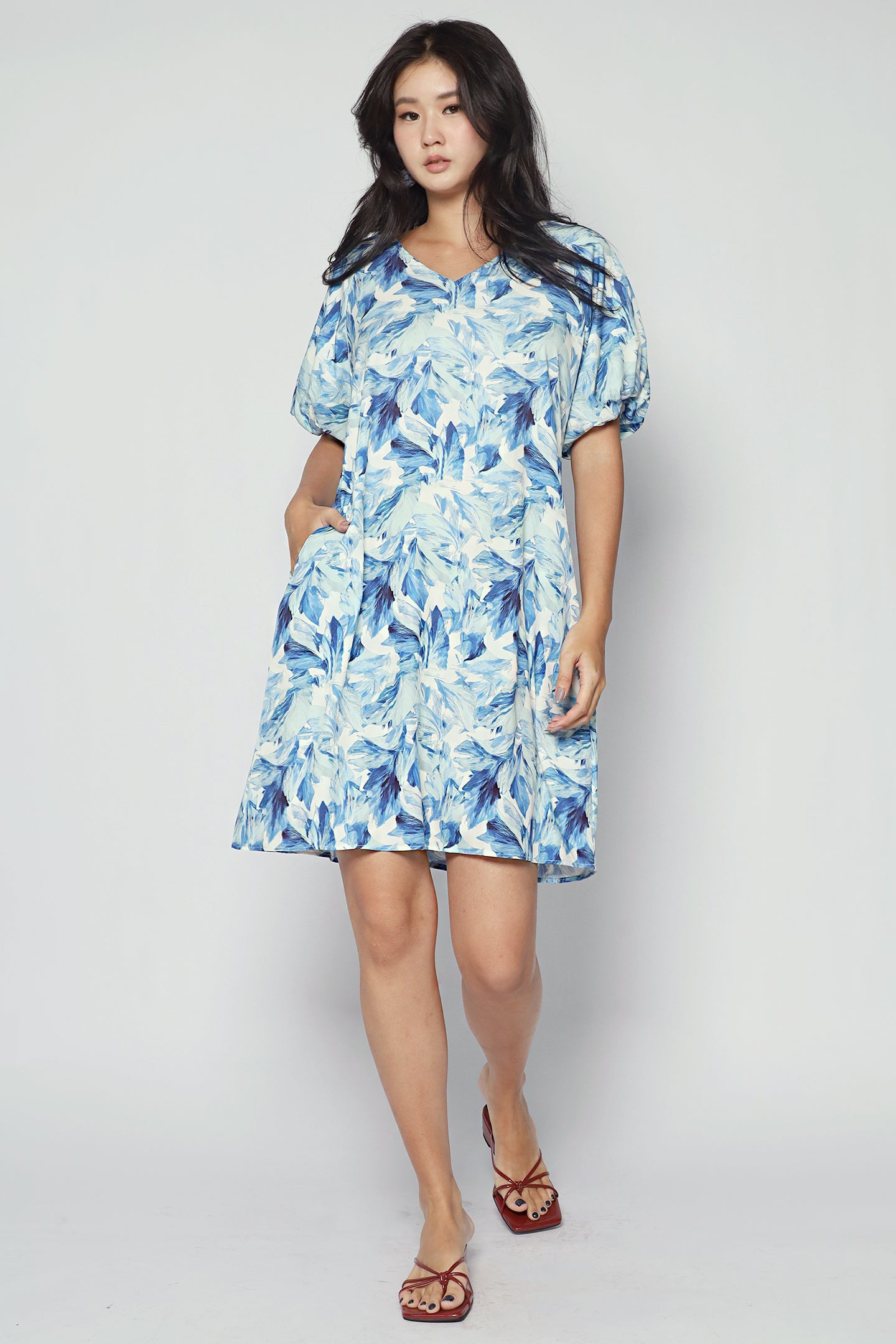 Haru Dress in Ocean Whisper