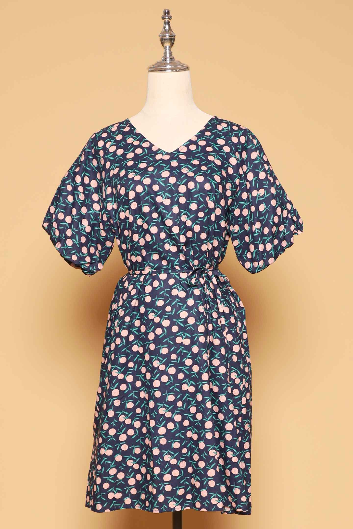 PO - Haru Dress in Pink Cherry