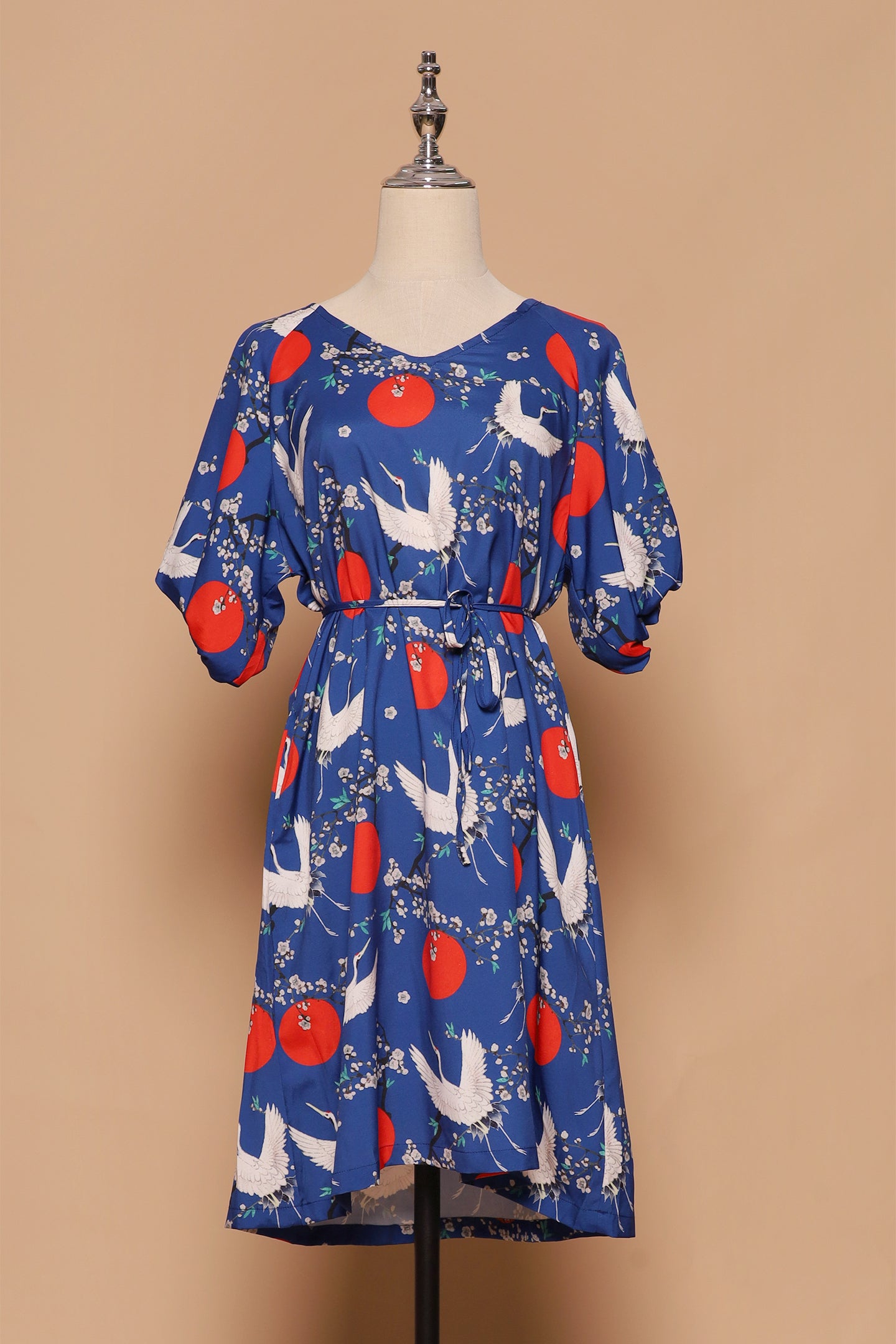 PO - Haru Dress in Red Flight